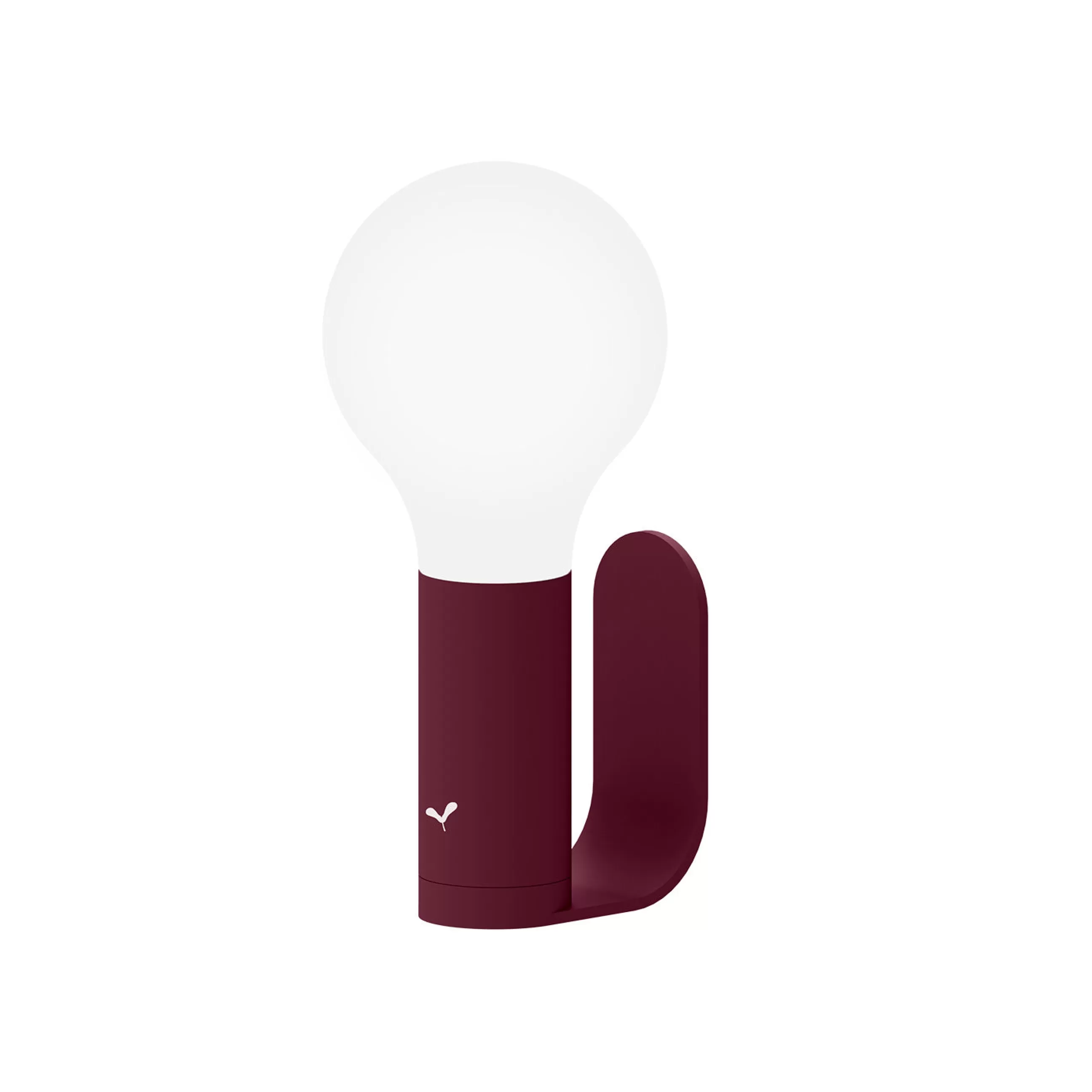 Ampoules Et Accessoires>Fermob Accessoire  Metal Rouge / Support Mural Pour Lampe Sans Fil Aplo Led - Cerise Noire