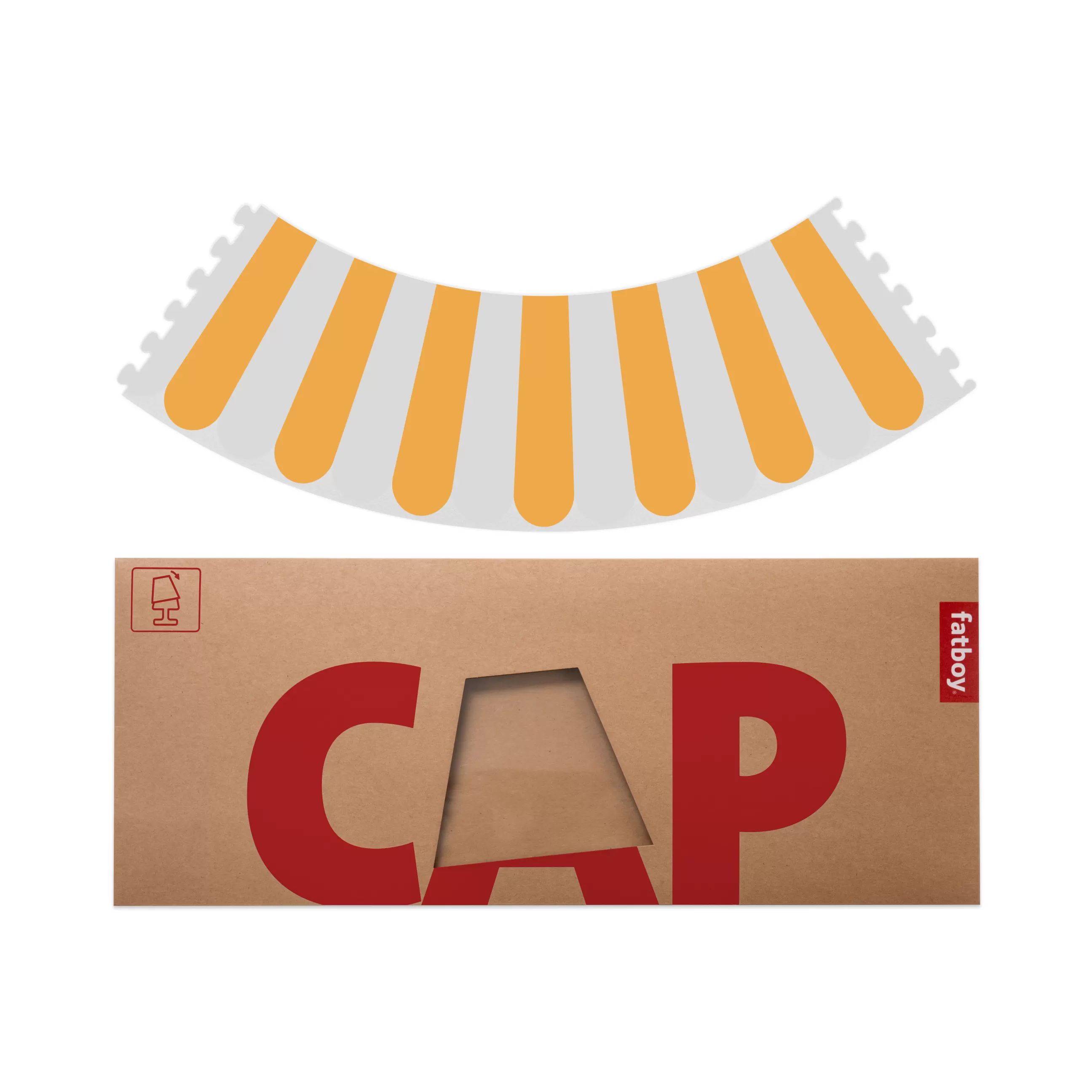 Led>Fatboy Accessoire  Plastique Jaune / Abat-Jour Cooper Cappie Pour Lampe Edison The Petit - Rayon De Soleil
