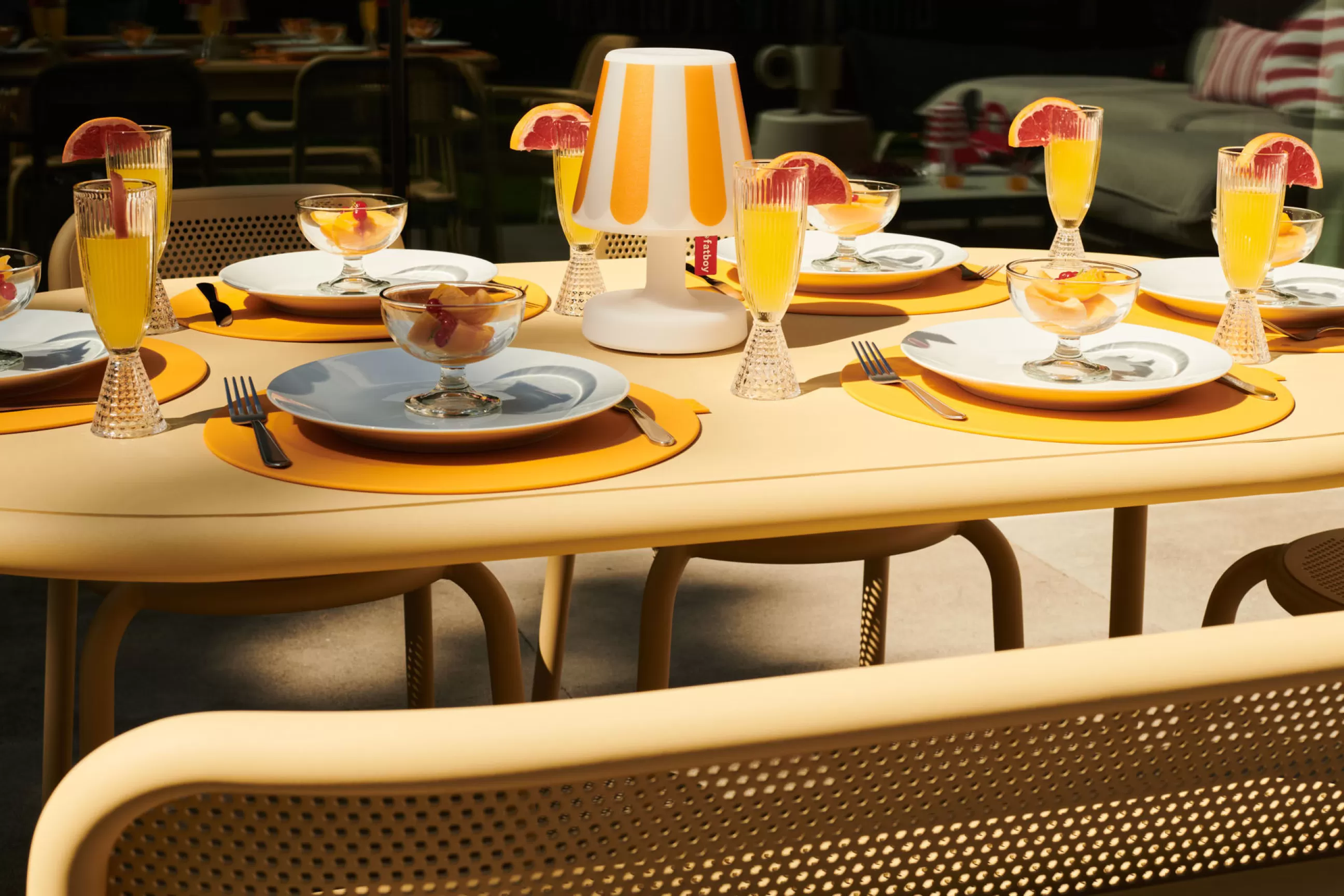 Led>Fatboy Accessoire  Plastique Jaune / Abat-Jour Cooper Cappie Pour Lampe Edison The Petit - Rayon De Soleil