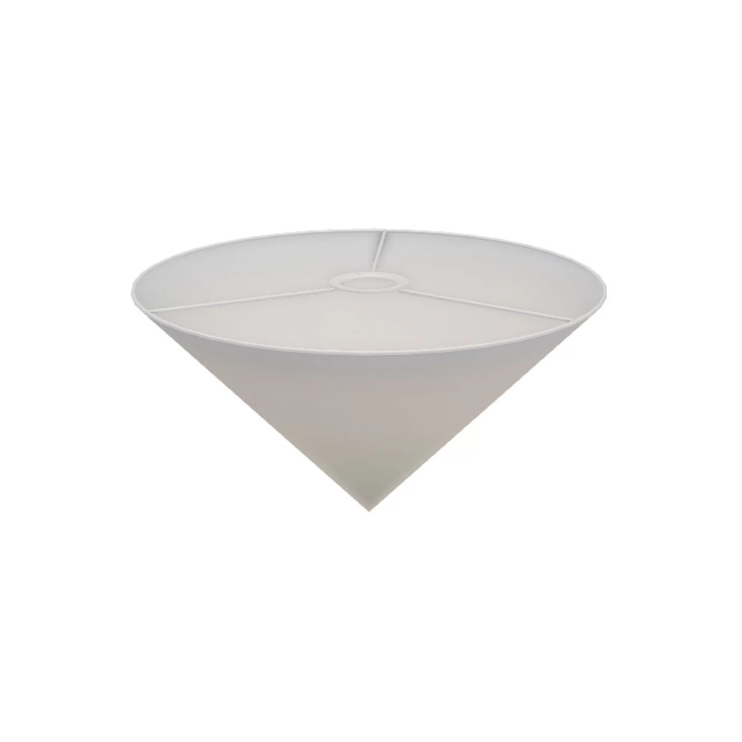 Ampoules Et Accessoires>Vitra Accessoire  Tissu / Abat-Jour Conique Pour Appliques Petite Potence & Potence - Blanc