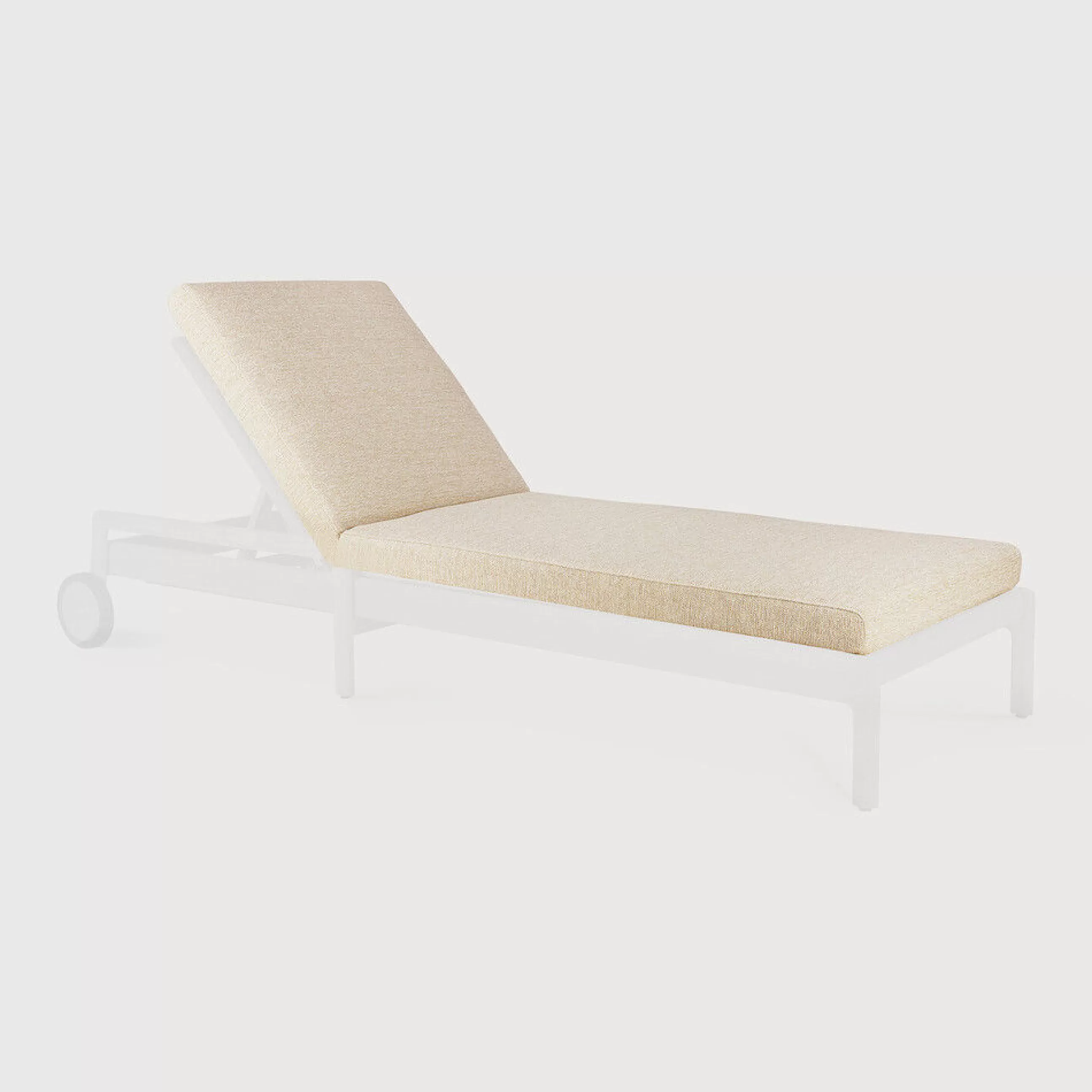Bains De Soleil Chaises Longues Et Hamacs>Ethnicraft Accessoire  Tissu Beige / Matelas Outdoor Pour Bain De Soleil Jack - Naturel