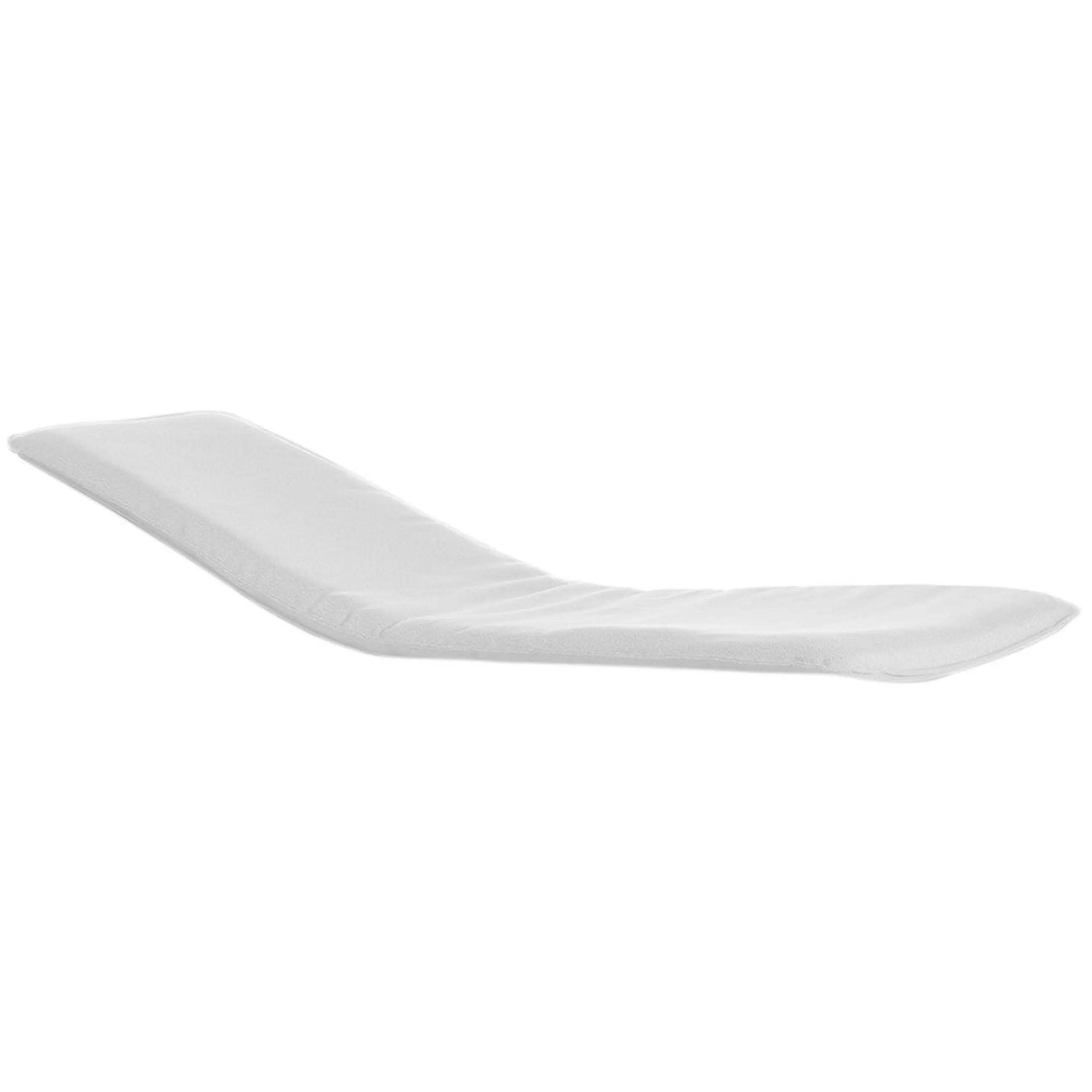 Poufs Coussins Tapis D'extérieur>Slide Accessoire  Tissu Blanc / Matelas Pour Chaise Longue Low Lita - Blanc Coton