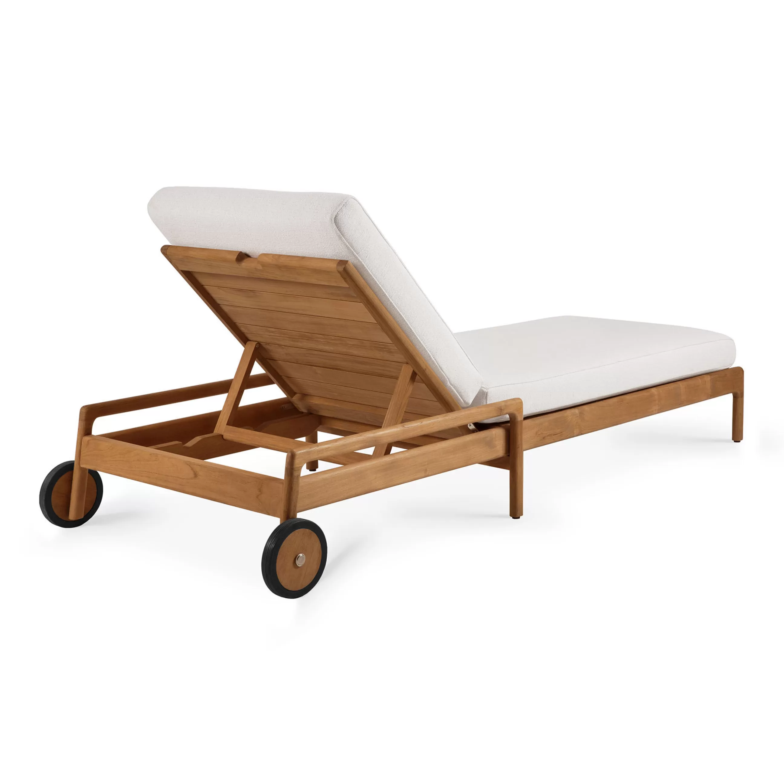 Bains De Soleil Chaises Longues Et Hamacs>Ethnicraft Accessoire  Tissu Blanc Beige / Matelas Outdoor Pour Bain De Soleil Jack - Blanc Casse