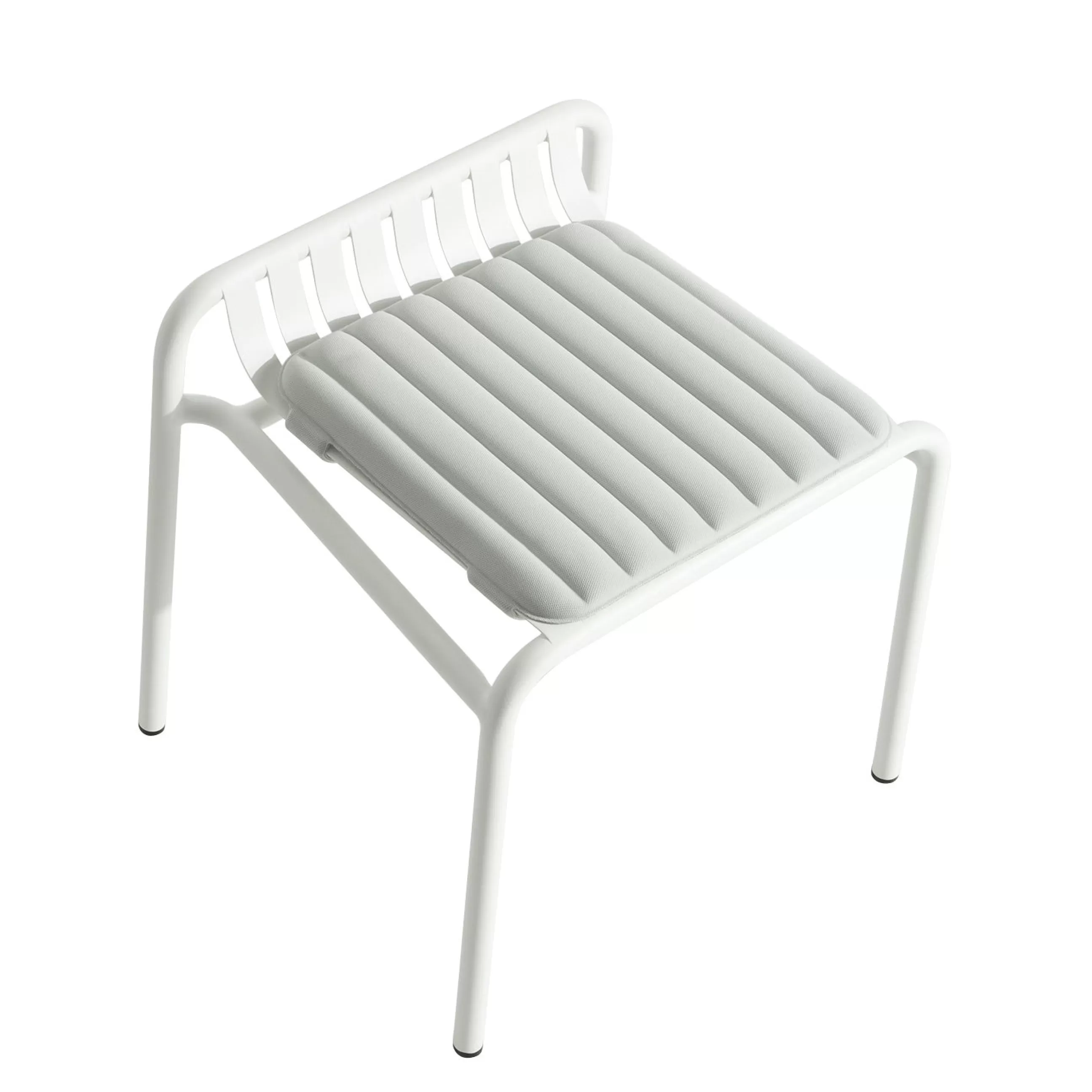 Tabourets D'extérieur>Petite Friture Accessoire  Tissu Gris / Coussin Assise Week-End - Small / 50 X 37 Cm - Gris Perle