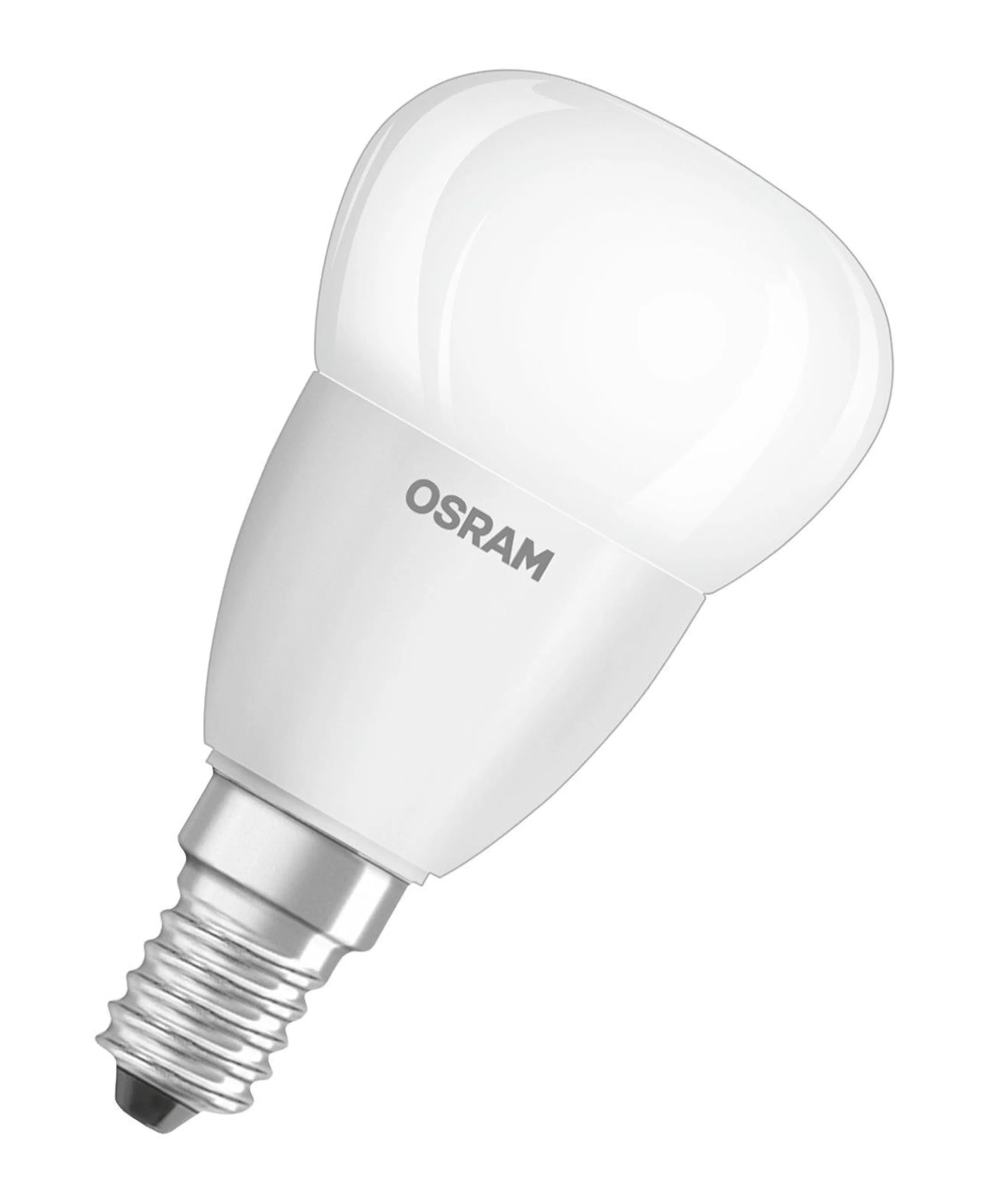 Ampoules Et Accessoires>Osram Ampoule Led E14 Avec Radiateur  Verre / Spherique Depolie - (2700K, Chaud) - Blanc