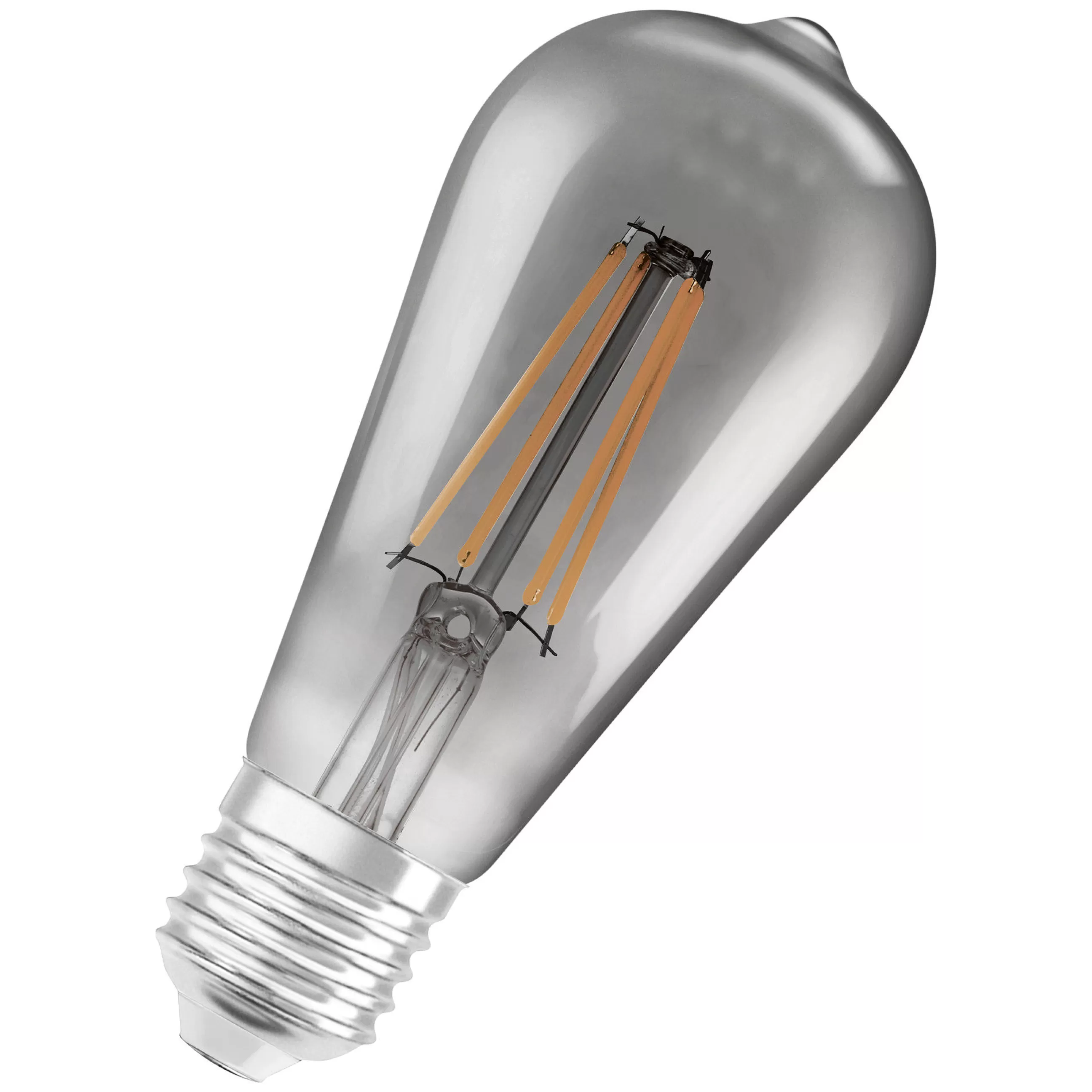 Ampoules Et Accessoires>Ledvance Ampoule Led E27 Connectee Smart+ Verre Gris / Filaments Edison - 6W = 60W / Bluetooth - Variable - Fume