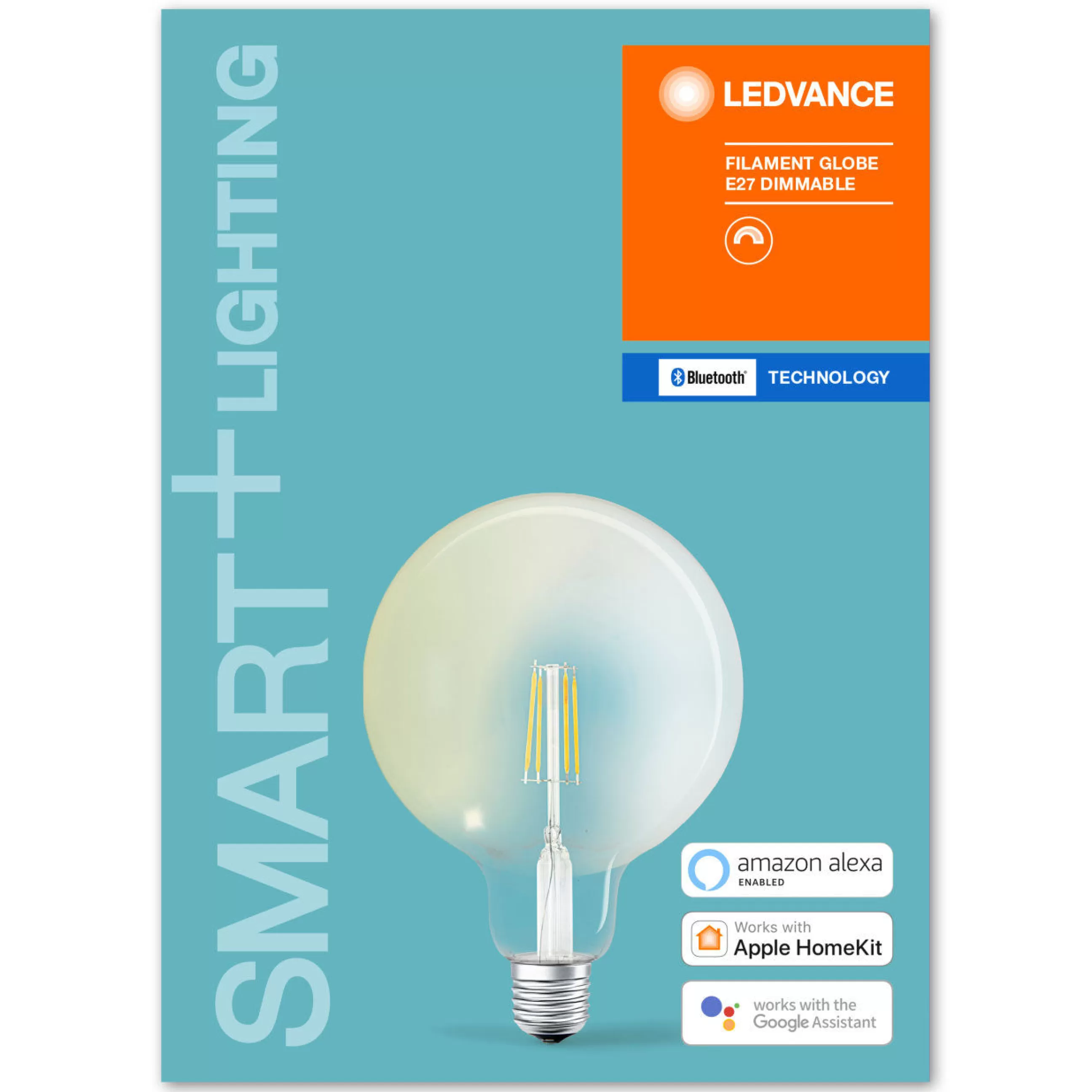 Ampoules Et Accessoires>Ledvance Ampoule Led E27 Connectee  Verre/ Smart+ - Filaments Globe - 5,5W=50W - Transparent