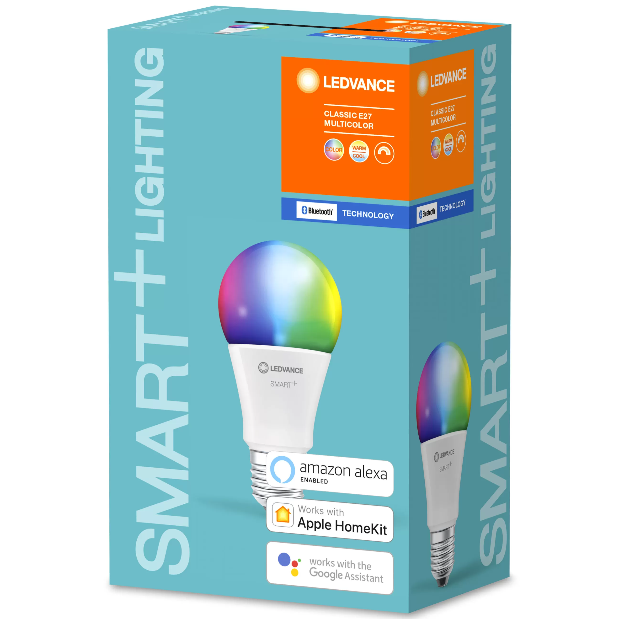 Ampoules Et Accessoires>Ledvance Ampoule Led E27 Connectee  Verre/ Smart+ Multicolore Rgbw - Standard 10W= 60W - Blanc