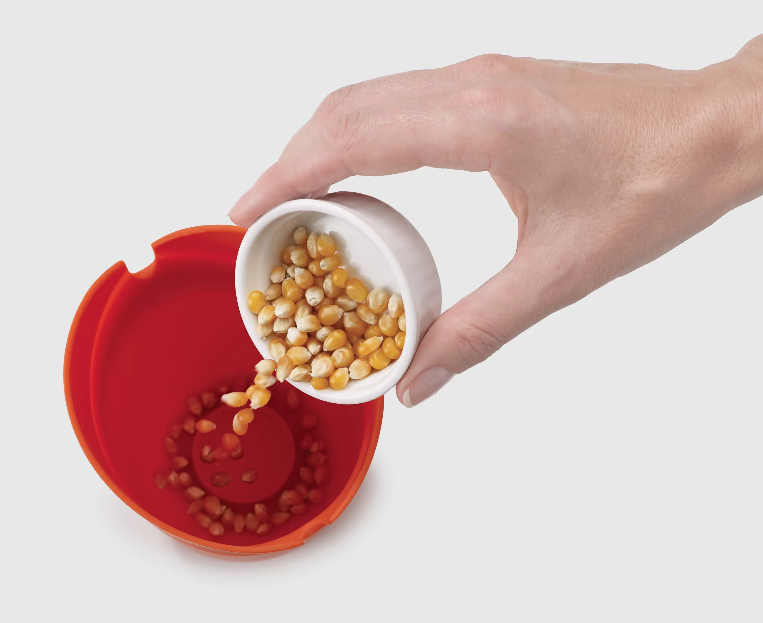 Ustensiles De Cuisines>Joseph Joseph Appareil A Popcorn M-Cuisine Plastique Orange Gris / Lot 2 Cornets Pour Micro-Ondes - Gris - Orange