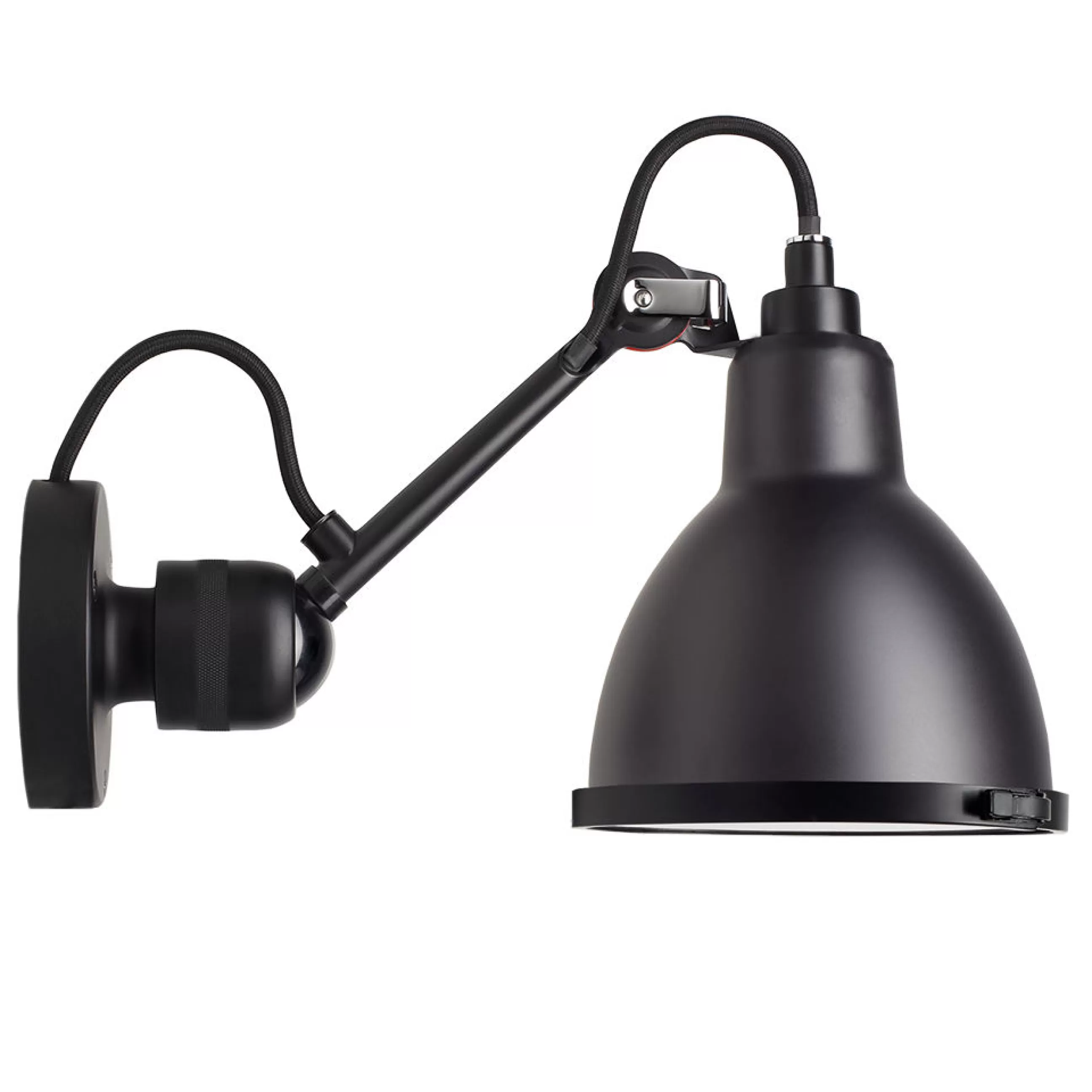 Luminaires De Salle De Bains>DCW editions Applique D'extérieur 304 Classic Outdoor Seaside Metalmetal/ Orientable - O 14 Cm - Noir