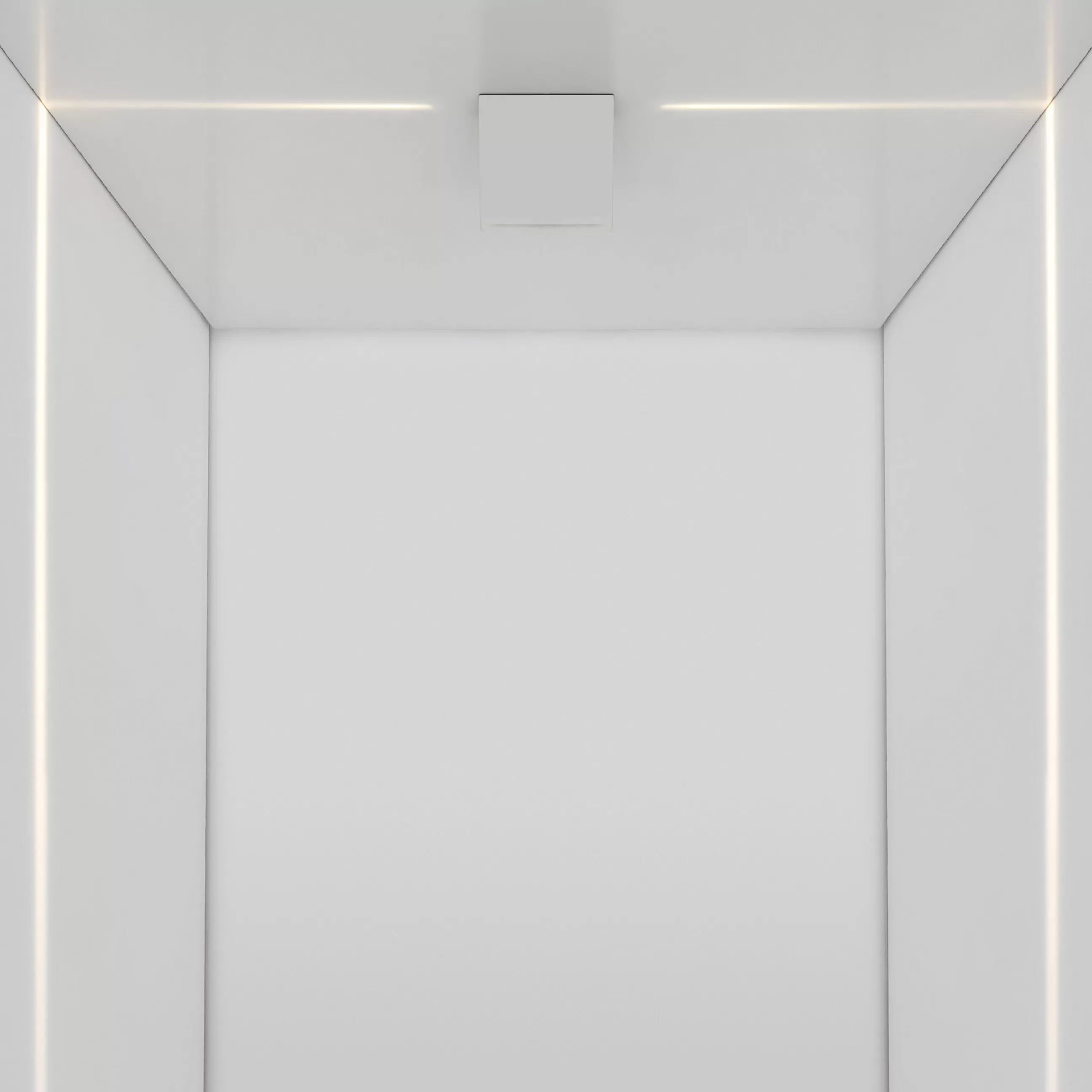 Lampes De Sol>Artemide Applique D'extérieur Antarktikos Led Metal Metal / Plafonnier - Projection De - Blanc