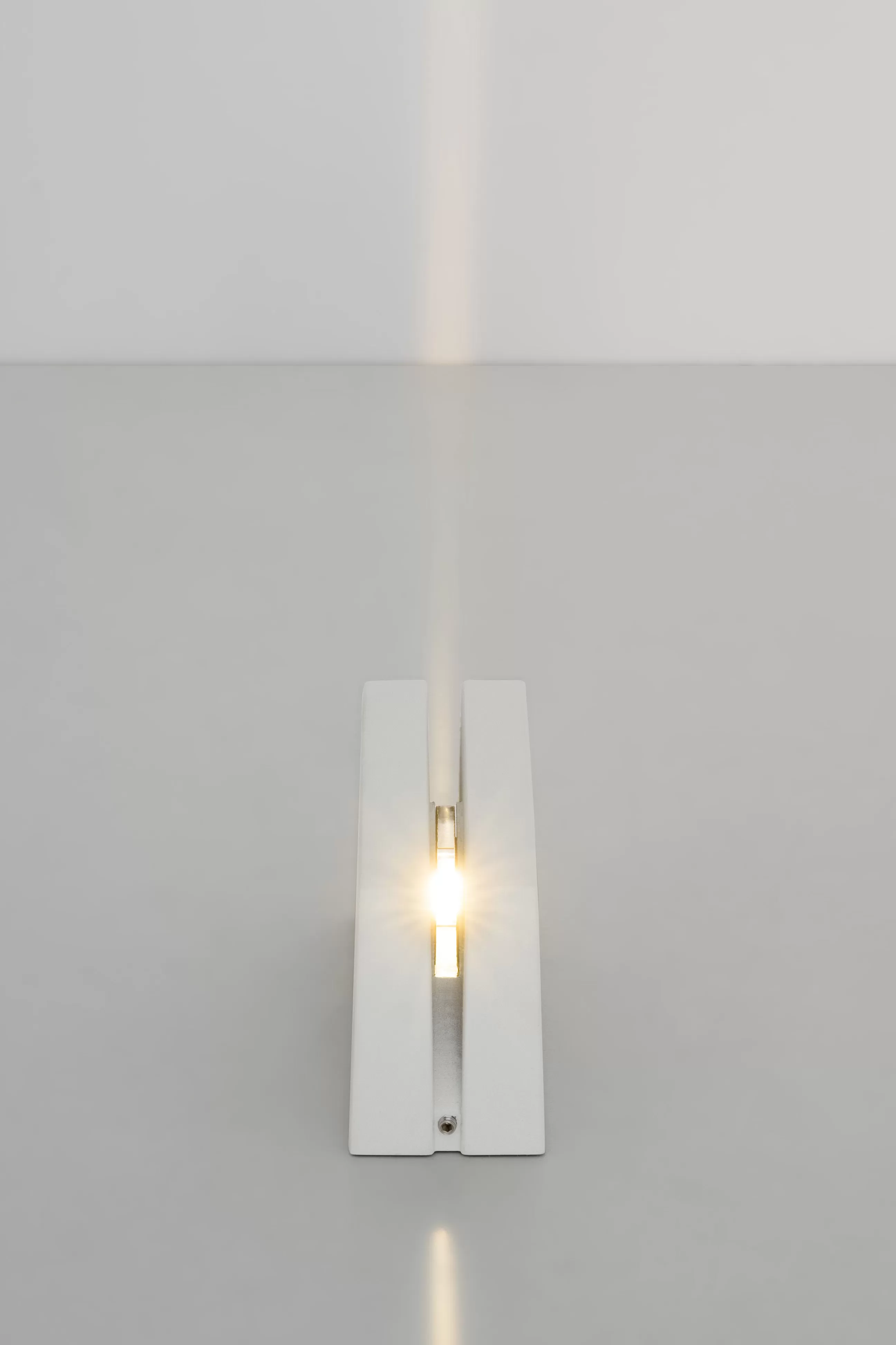 Lampes De Sol>Artemide Applique D'extérieur Antarktikos Led Metal Metal / Plafonnier - Projection De - Blanc