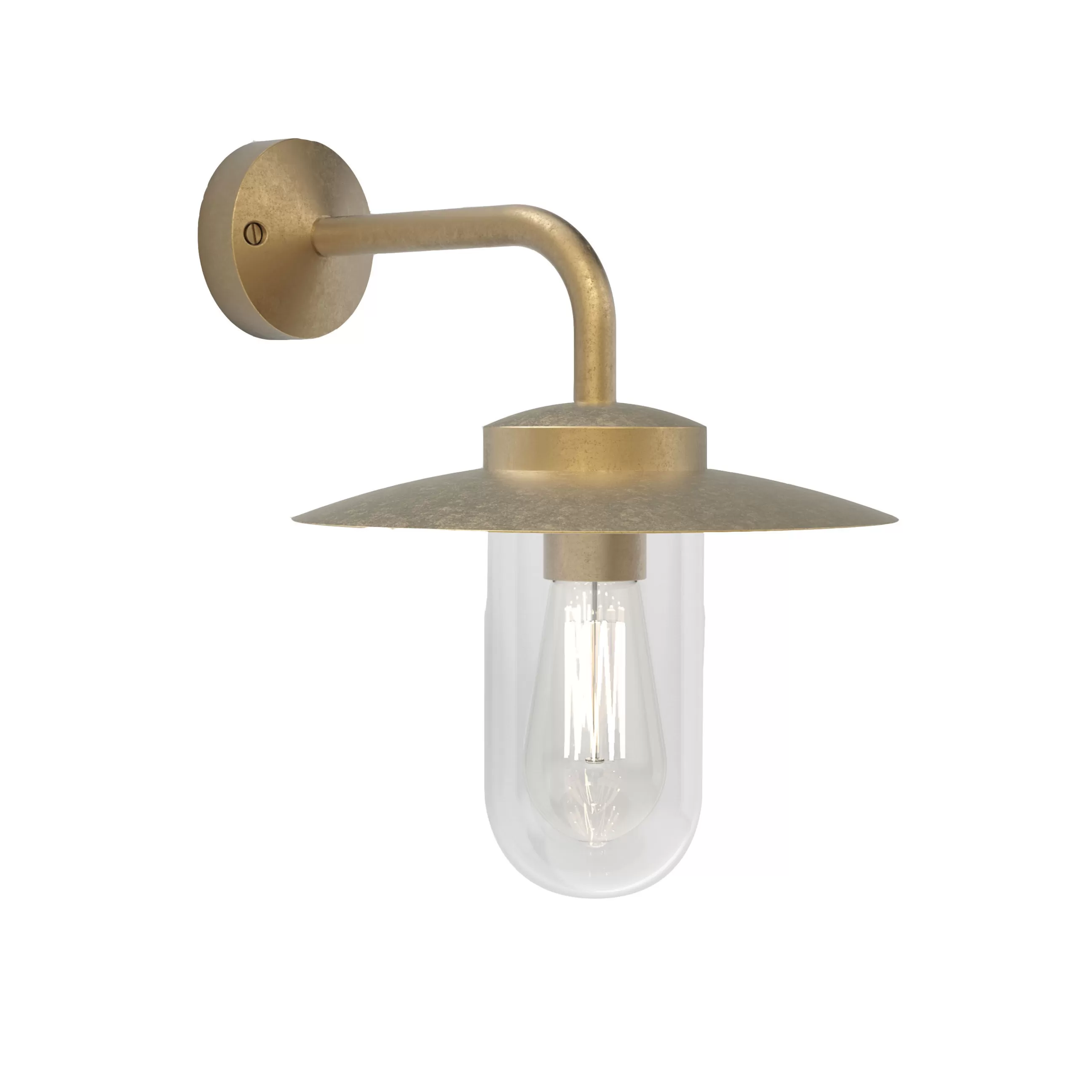 Luminaires De Salle De Bains>Astro Lighting Applique D'extérieur Portree Verre Or Metal Verre & Metal- Laiton
