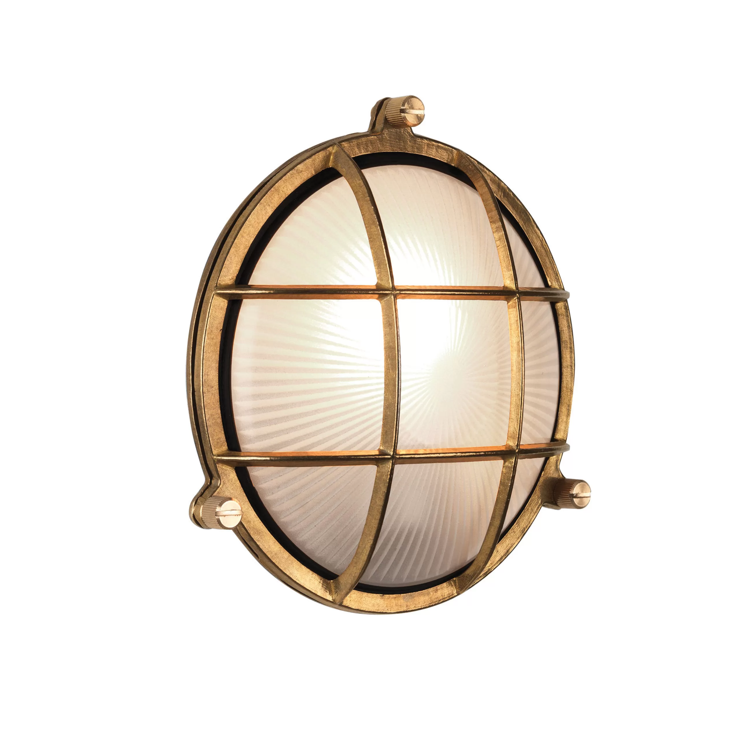 Luminaires De Salle De Bains>Astro Lighting Applique D'extérieur Thurso Round Or Metal Metal/ Plafonnier - Laiton