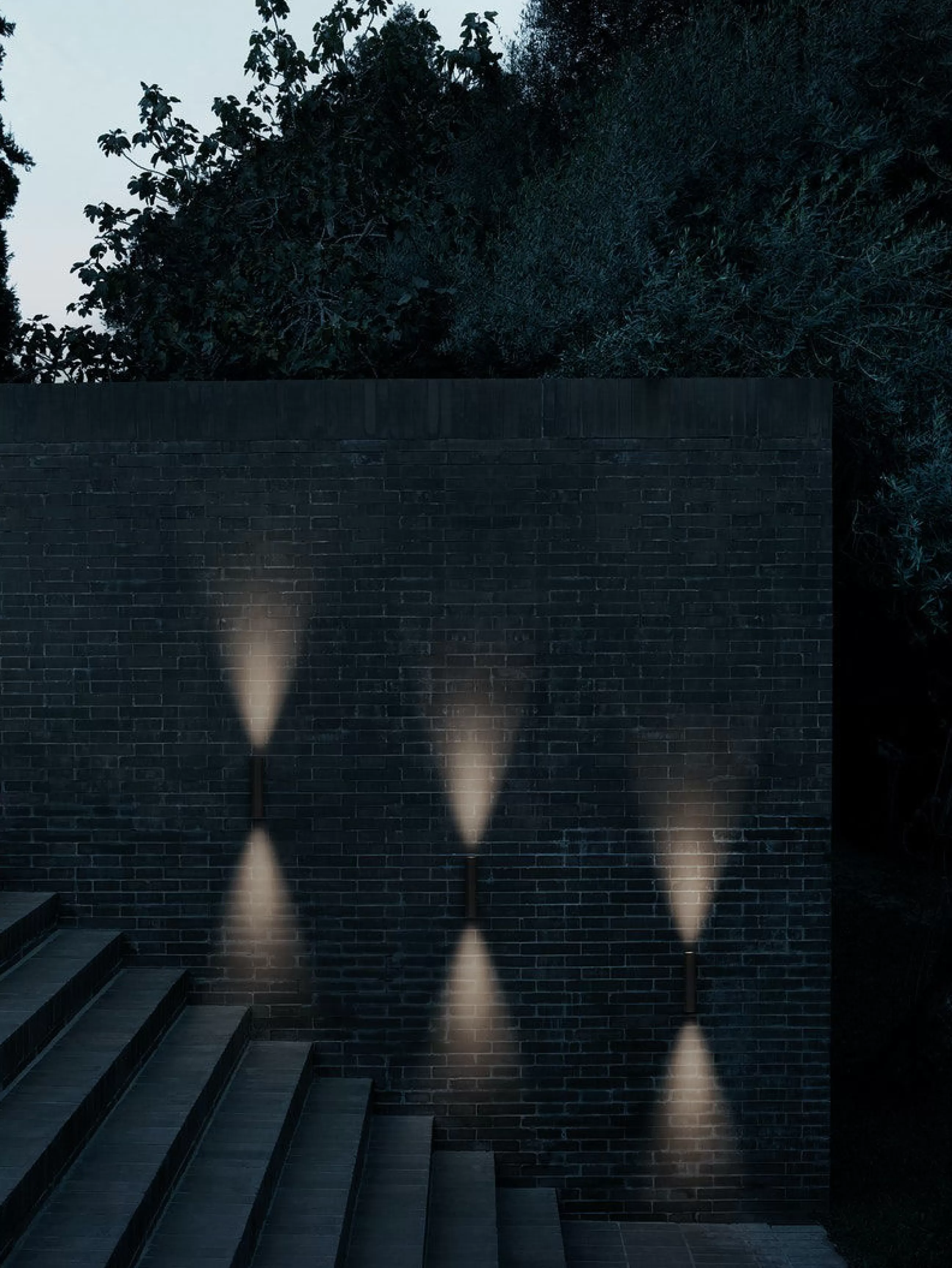 Luminaires De Salle De Bains>Flos Applique Flauta Spiga Indoormetal / Led - H 22,5 Cm - Motif Chevron - Cuivre