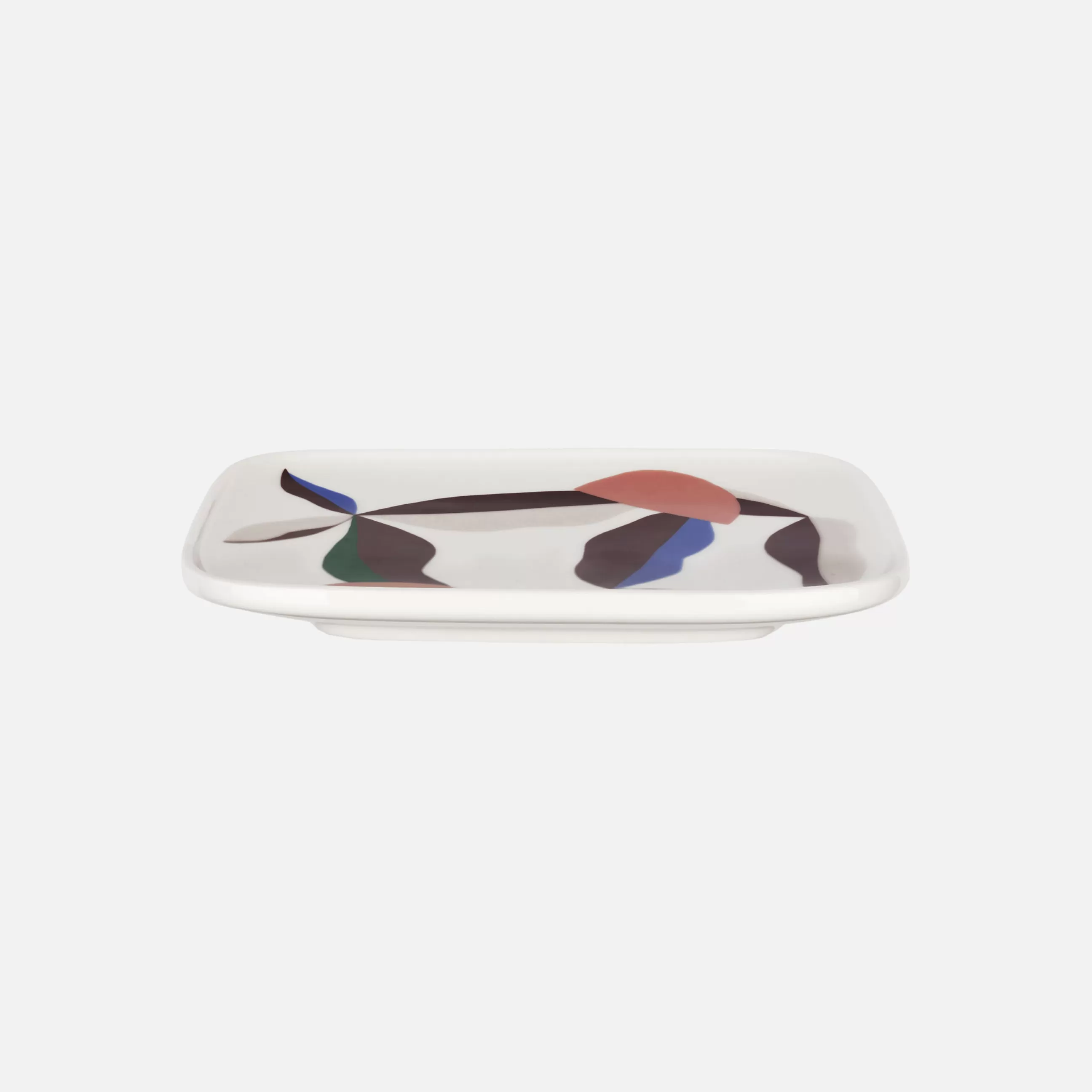 Assiettes>Marimekko Assiette A Dessert Berry Ceramique Multicolore / 12 X 15 Cm - Aubergine - Bleu - Rose