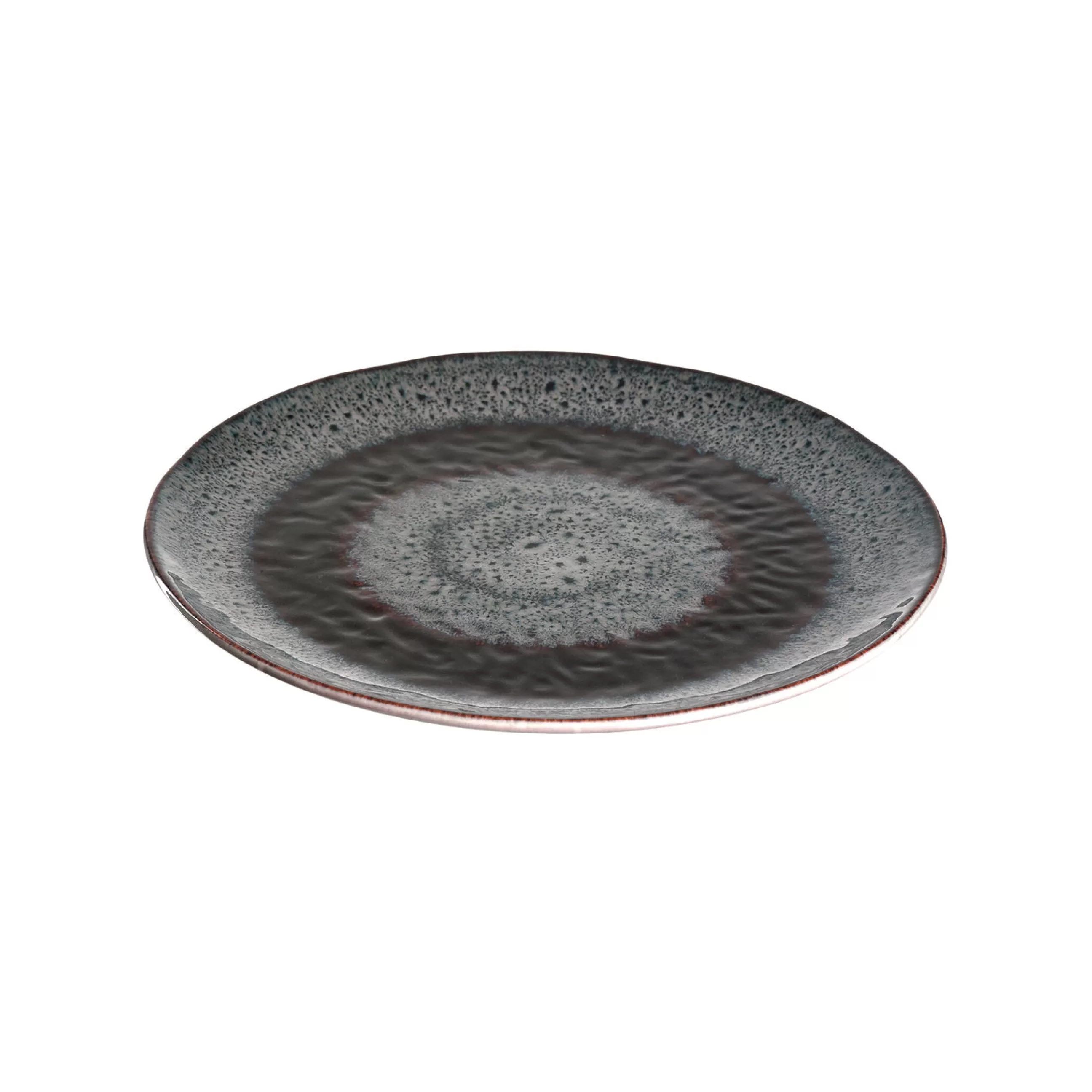 Assiettes>Leonardo Assiette A Dessert Matera Ceramique Gris / Gres - O 22 Cm - Anthracite