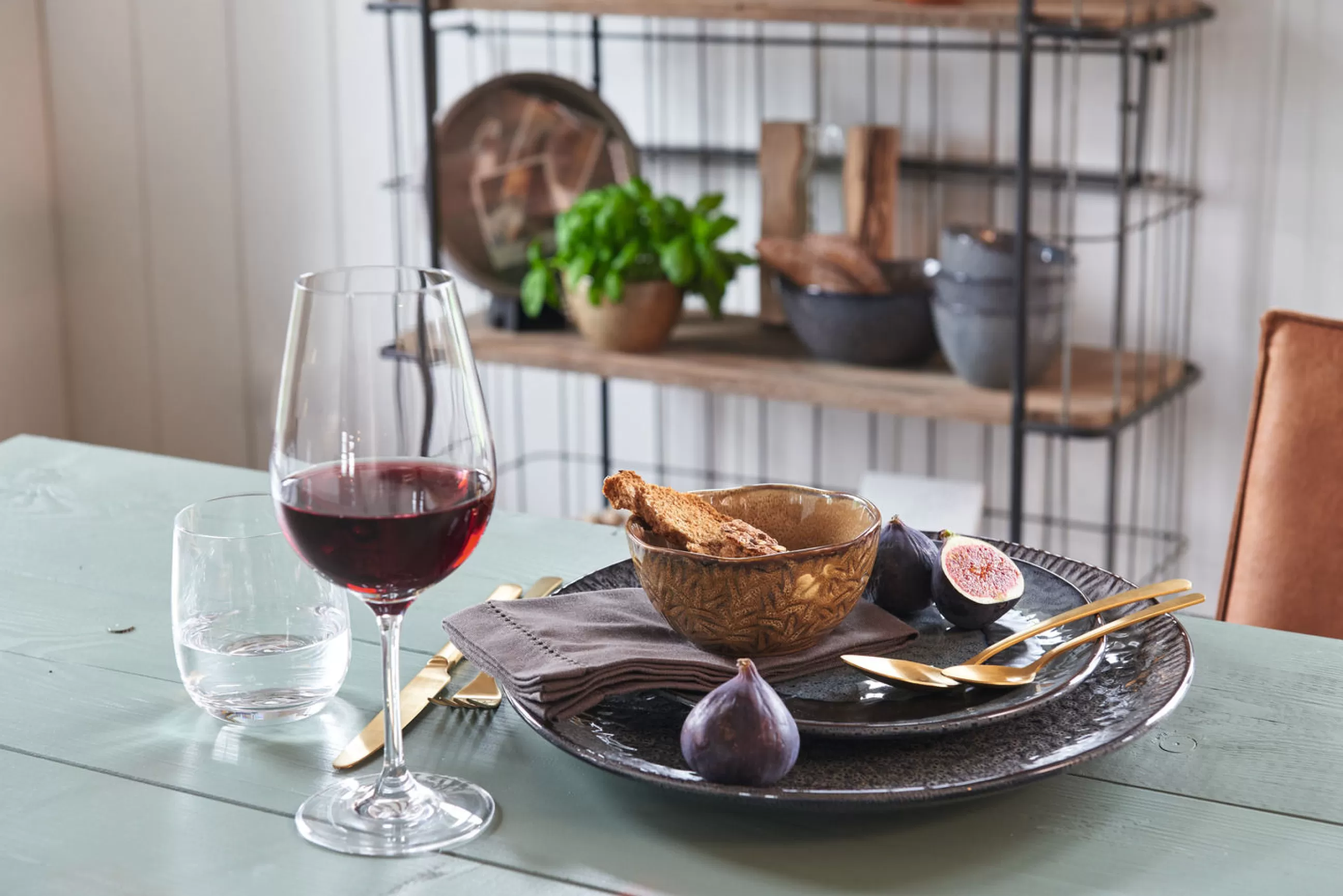 Assiettes>Leonardo Assiette A Dessert Matera Ceramique Gris / Gres - O 22 Cm - Anthracite