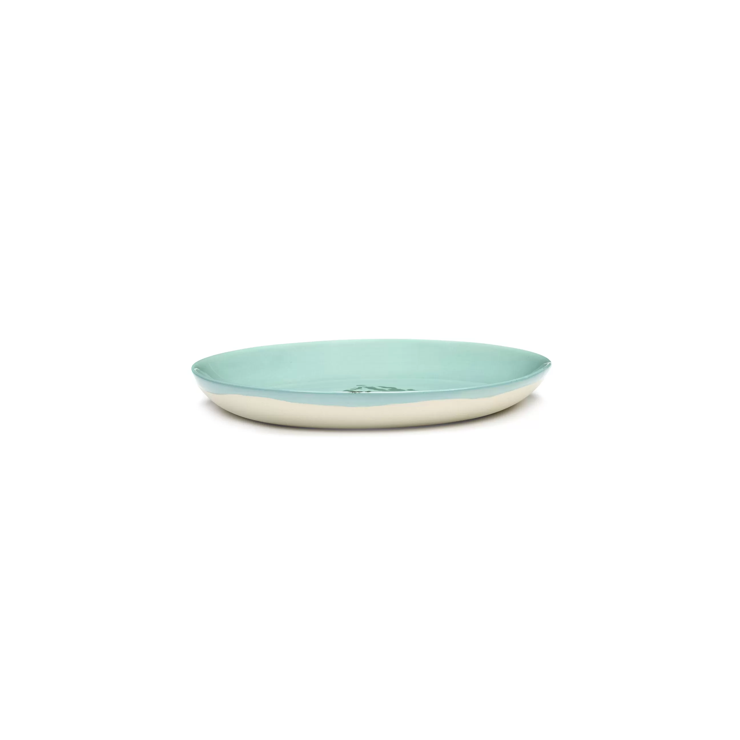 Assiettes>Serax Assiette A Mignardises Feast Ceramique Bleu Xs / O 16 Cm - Turquoise - Vert
