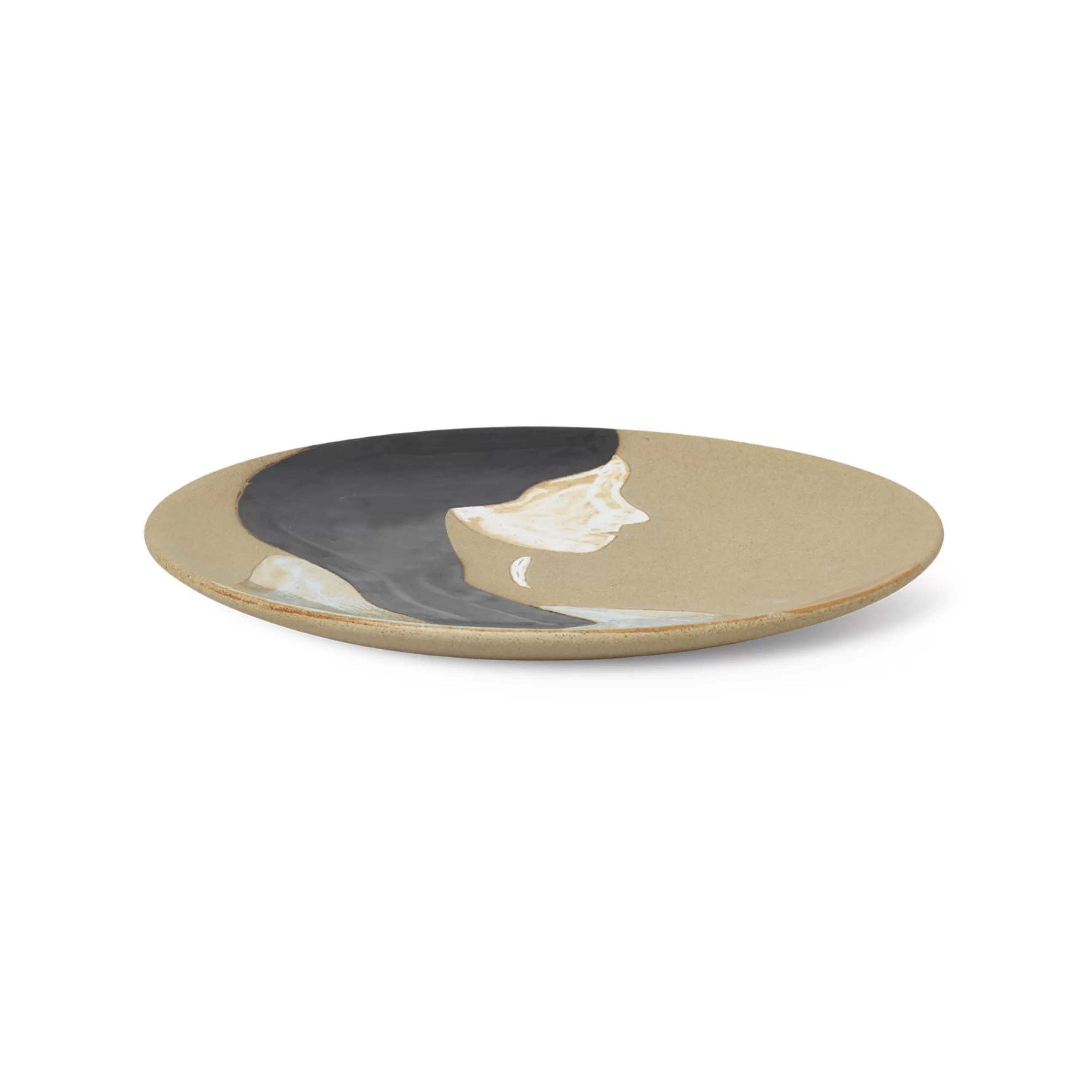 Assiettes>Ferm Living Assiette De Presentation Ceramic Ceramique / O 37,5 Cm - Peut Etre Fixee Au Mur - Multicolore