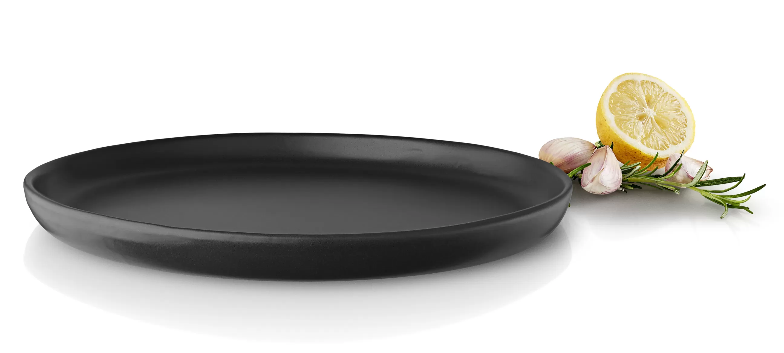Assiettes>Eva Solo Assiette Nordic Kitchen Ceramique Noir / O 25 Cm - Gres - Noir Mat