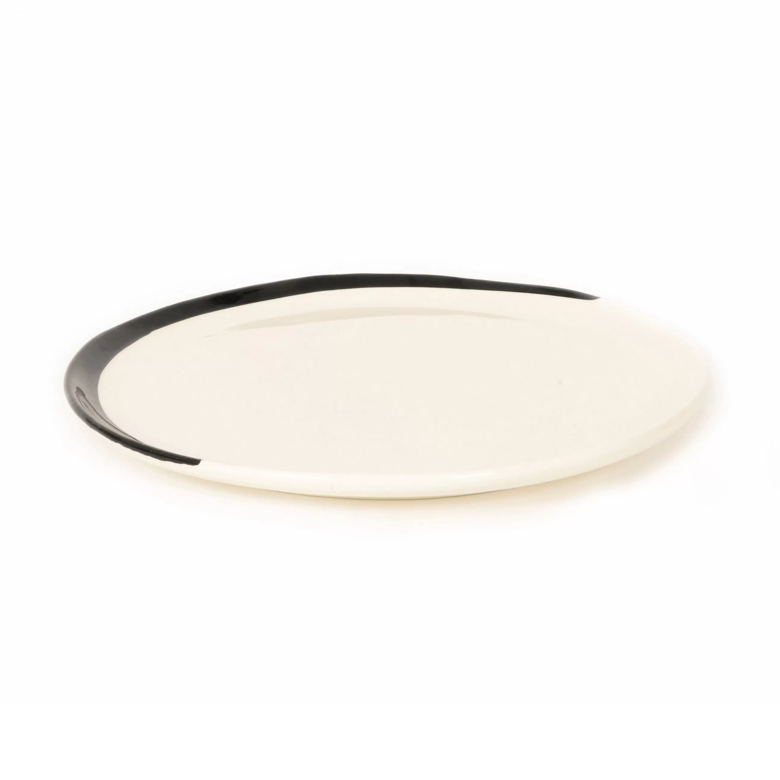Assiettes>Maison Sarah Lavoine Assiette Plate Esquisse Ceramique/ O 26 Cm - Noir