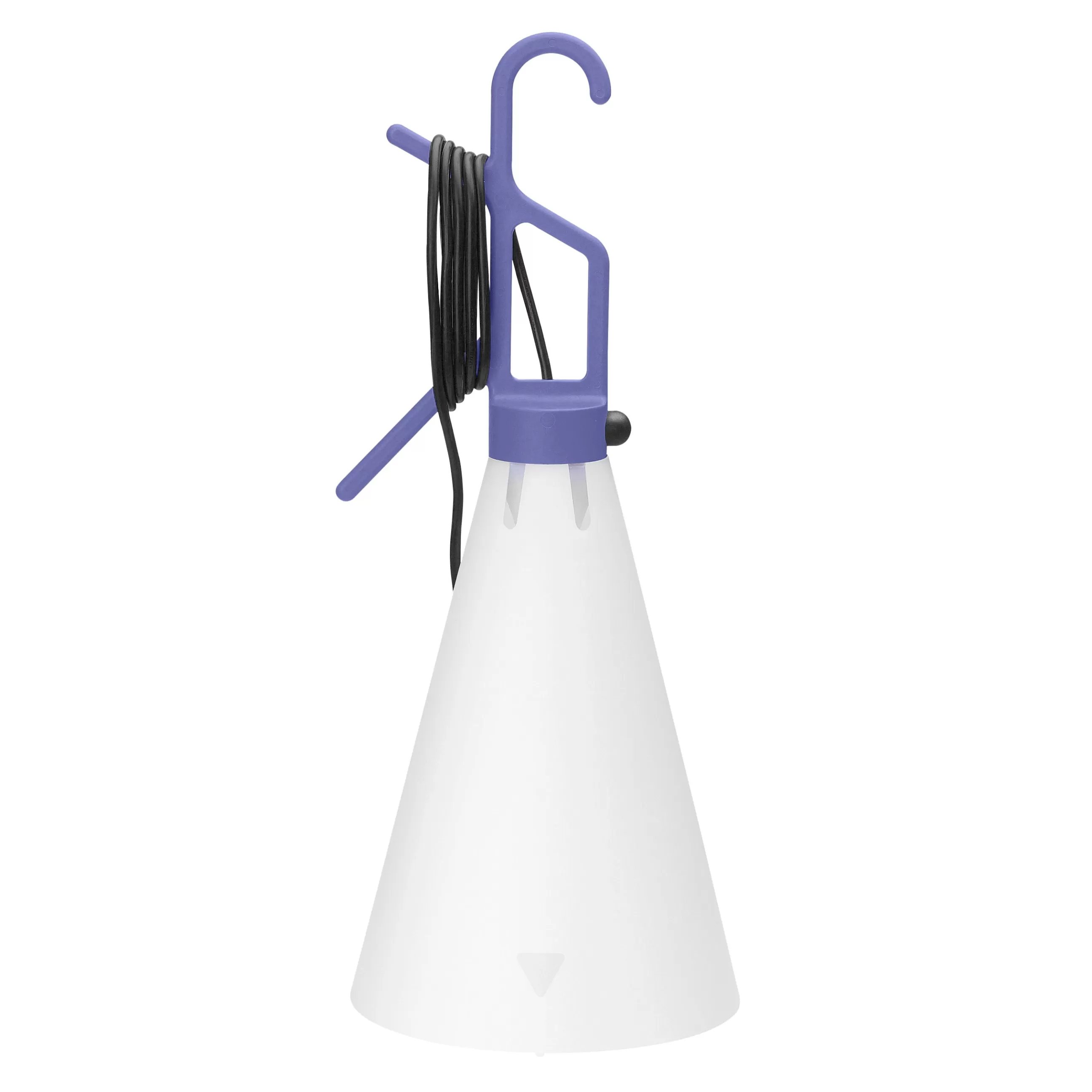 Luminaires Iconiques>Flos Baladeuse Mayday Indoor Plastique Violet / Polypropylene Recycle - H 53 Cm - Lilas