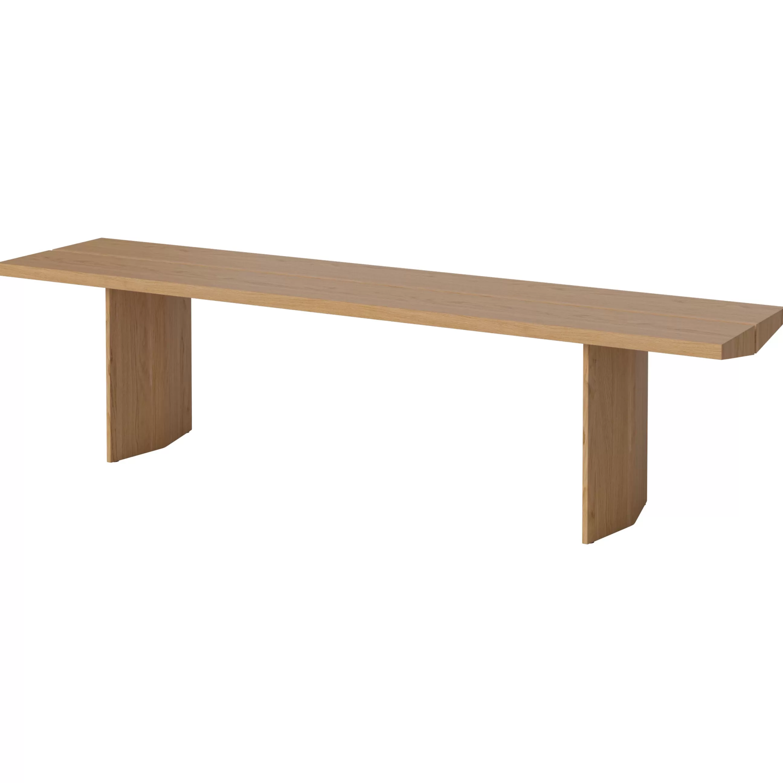 Bancs>Bolia Banc Alp Bois Naturel / L 180 Cm - Massif - Chene Naturel