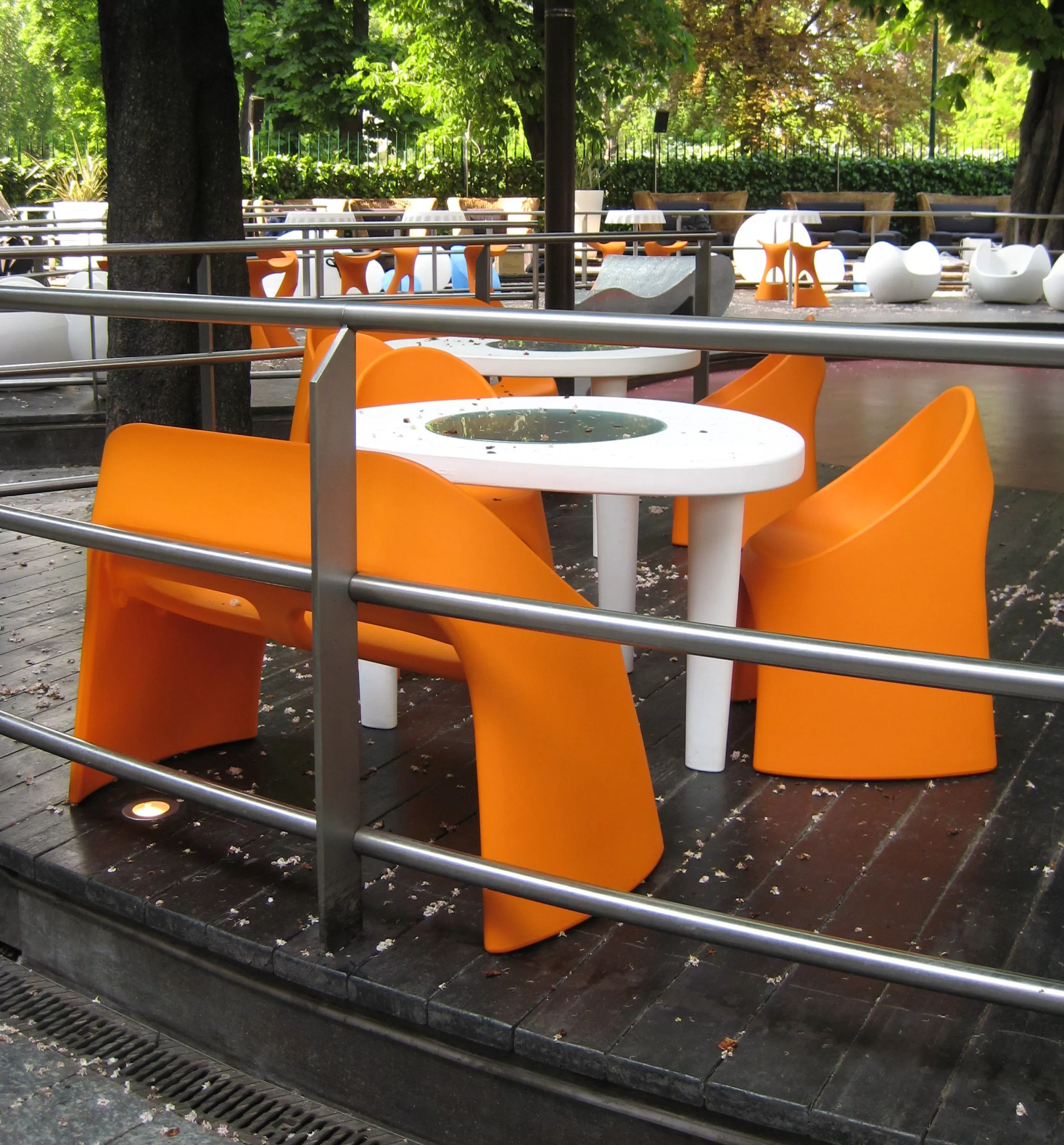 Bancs De Jardin>Slide Banc Avec Dossier Amelie Plastique/ 2 Places - L 120 Cm - Blanc