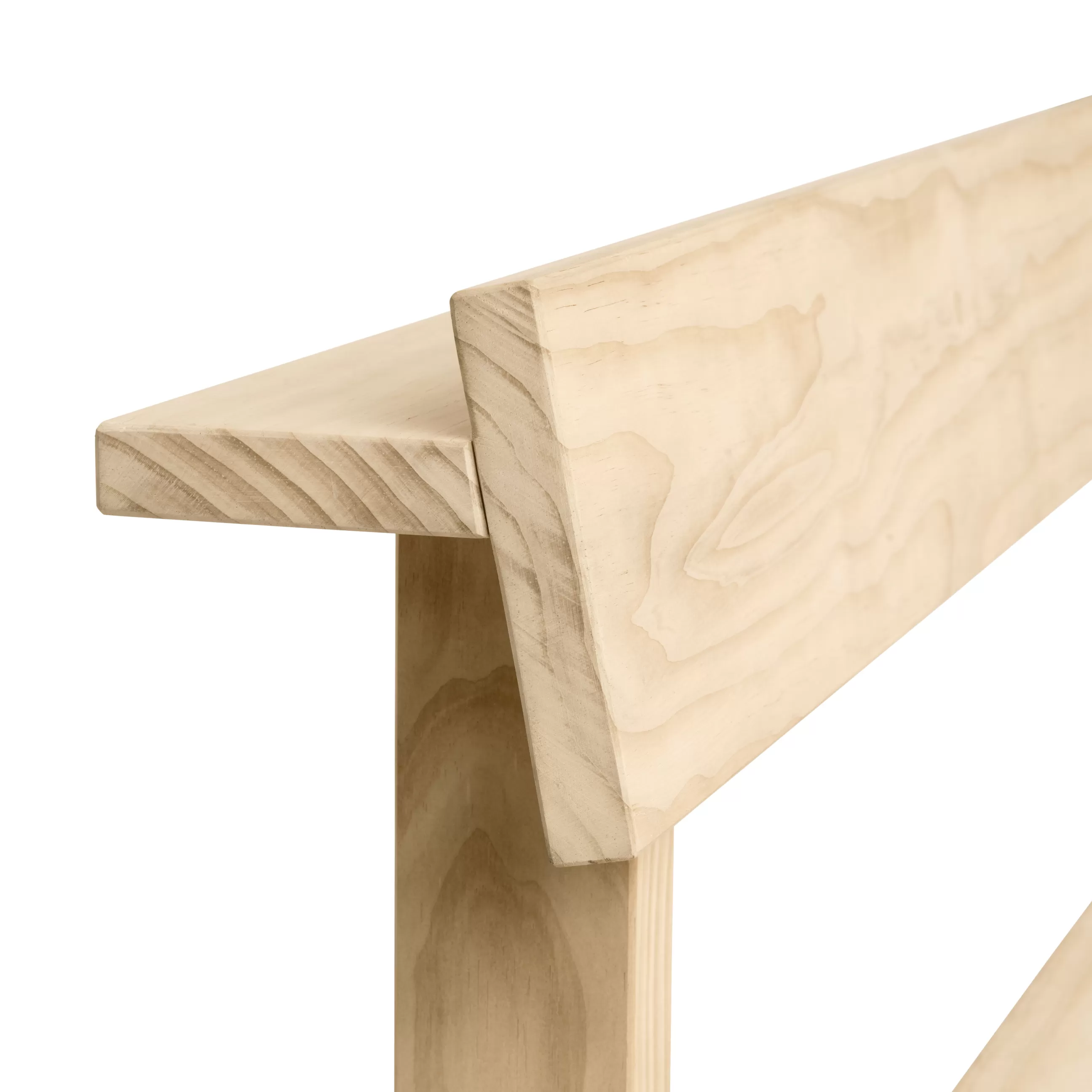 Bancs De Jardin>Ferm Living Banc Avec Dossier Peka Outdoor Bois Naturel / L 150 Cm - Pin Traitement Acoya - Pin Clair