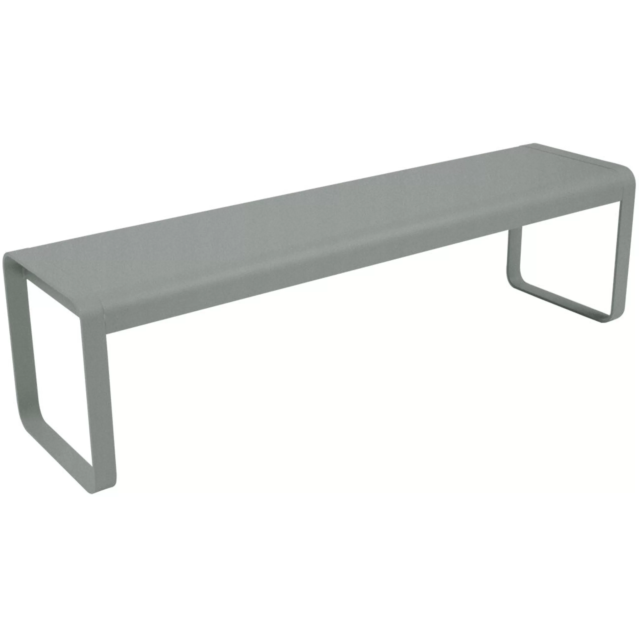 Bancs De Jardin>Fermob Banc Bellevie Metal Gris / L 161 Cm - 4 Places - Gris Lapilli