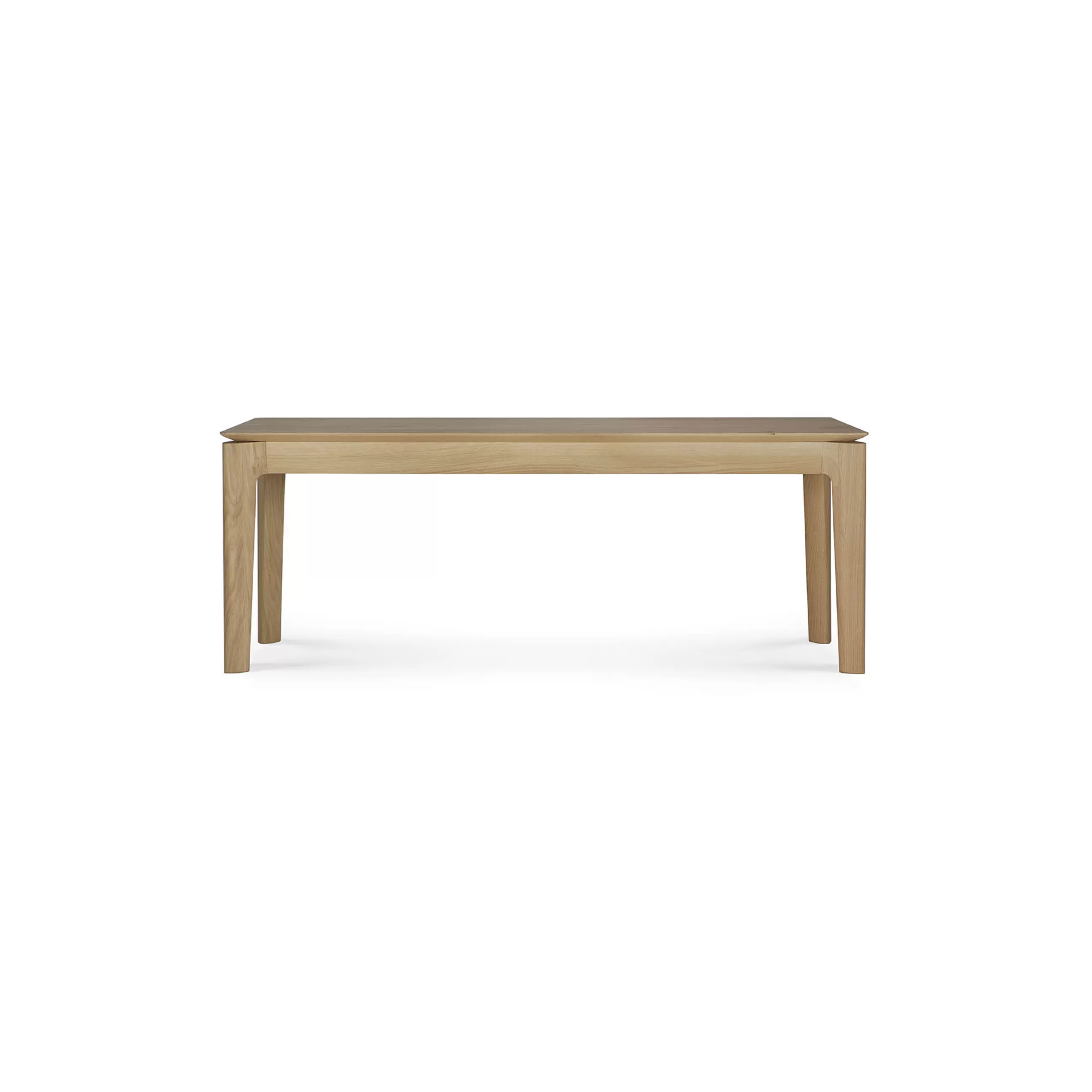 Bancs>Ethnicraft Banc Bok Bois Naturel / L 126 Cm - Chene Massif - Chene Naturel
