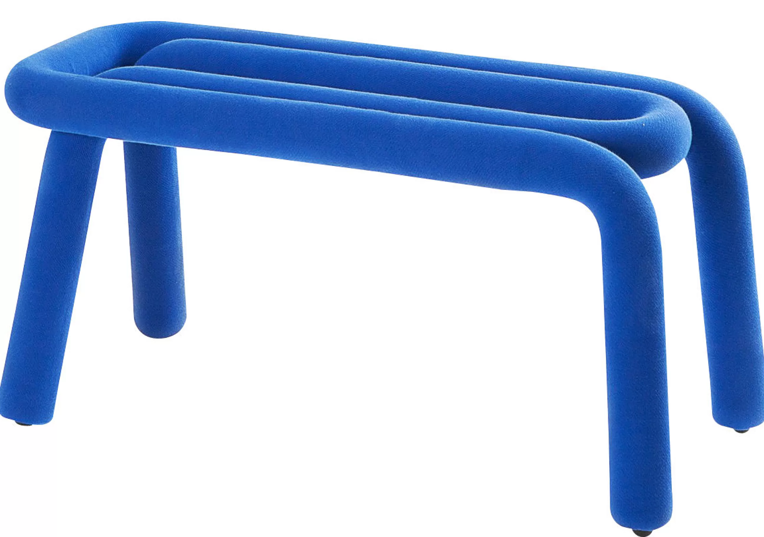 Bancs>Moustache Banc Bold Tissu/ L 100 Cm - Bleu