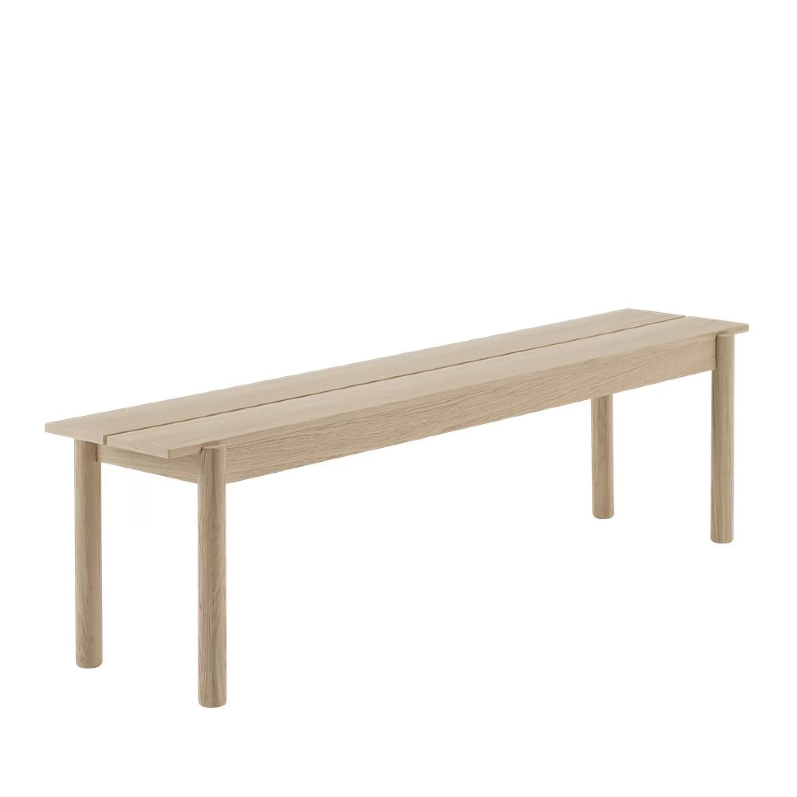 Bancs>Muuto Banc Linear Bois Naturel / Bois - L 170 Cm - Chene Naturel