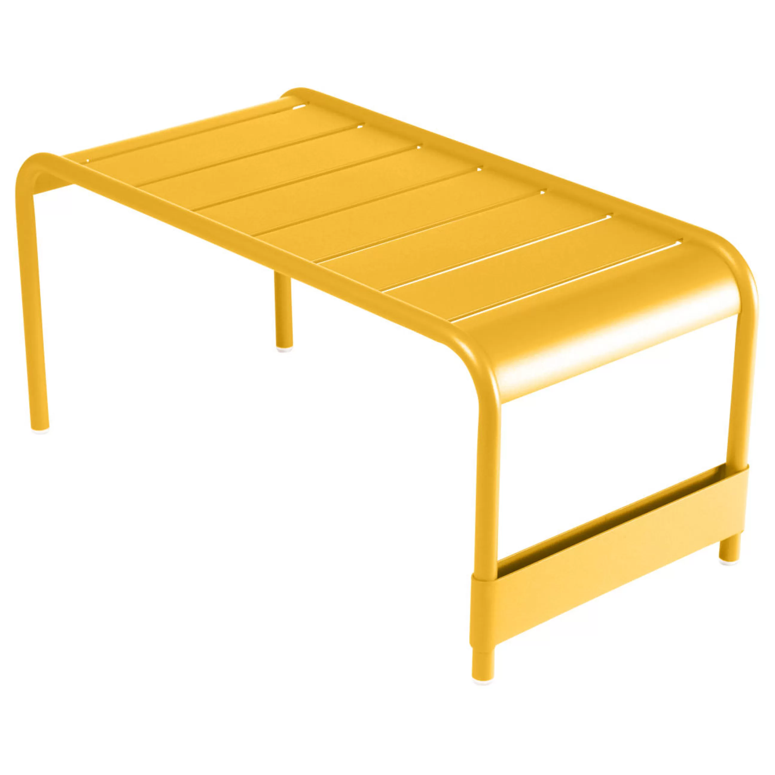 Bancs De Jardin>Fermob Banc Luxembourg Metal Jaune / Table Basse - 86 X 43 X H 40 Cm - Miel Texture
