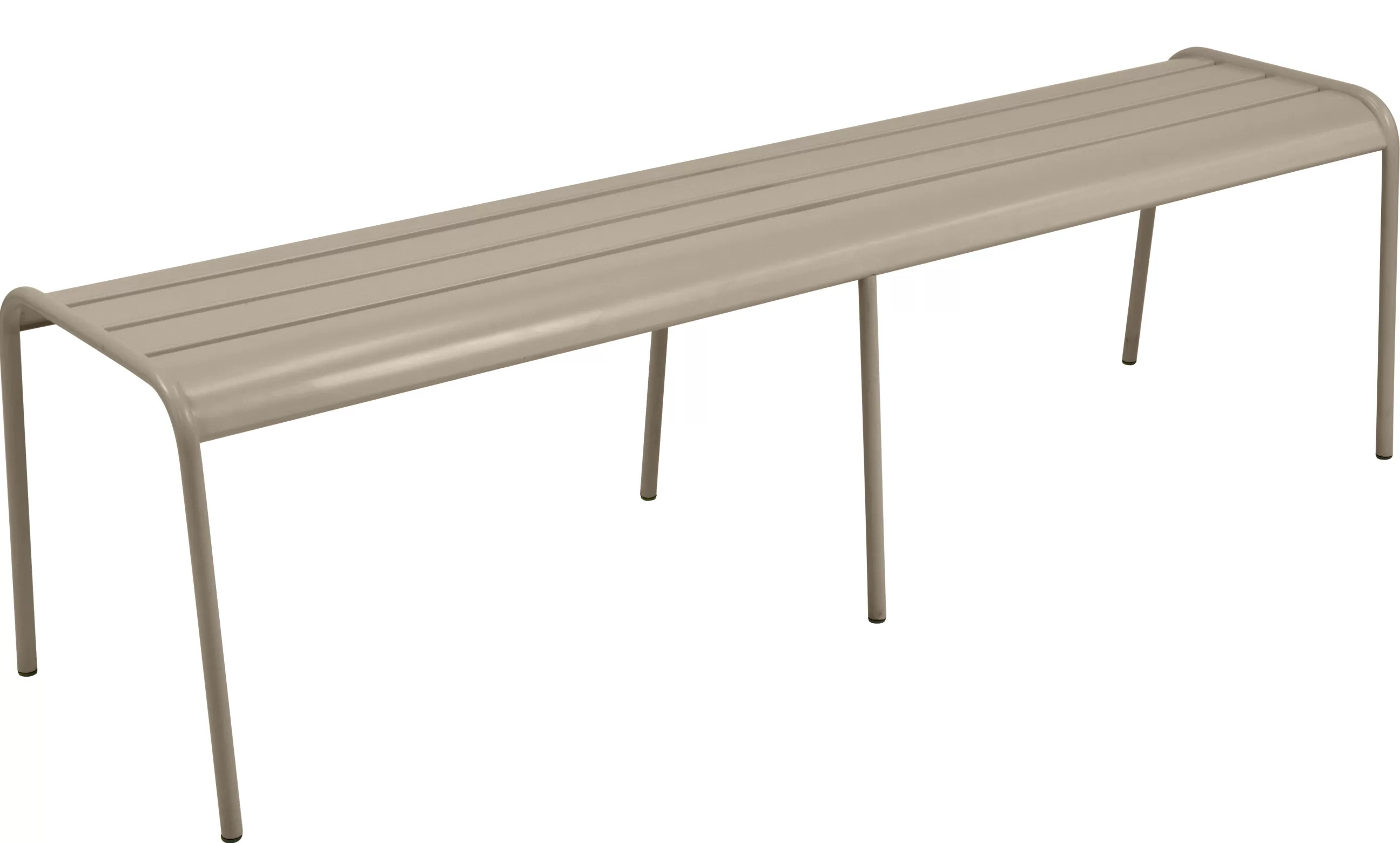Bancs>Fermob Banc Monceau Xl Metal Beige / L 160 Cm - 3 A 4 Places - Muscade