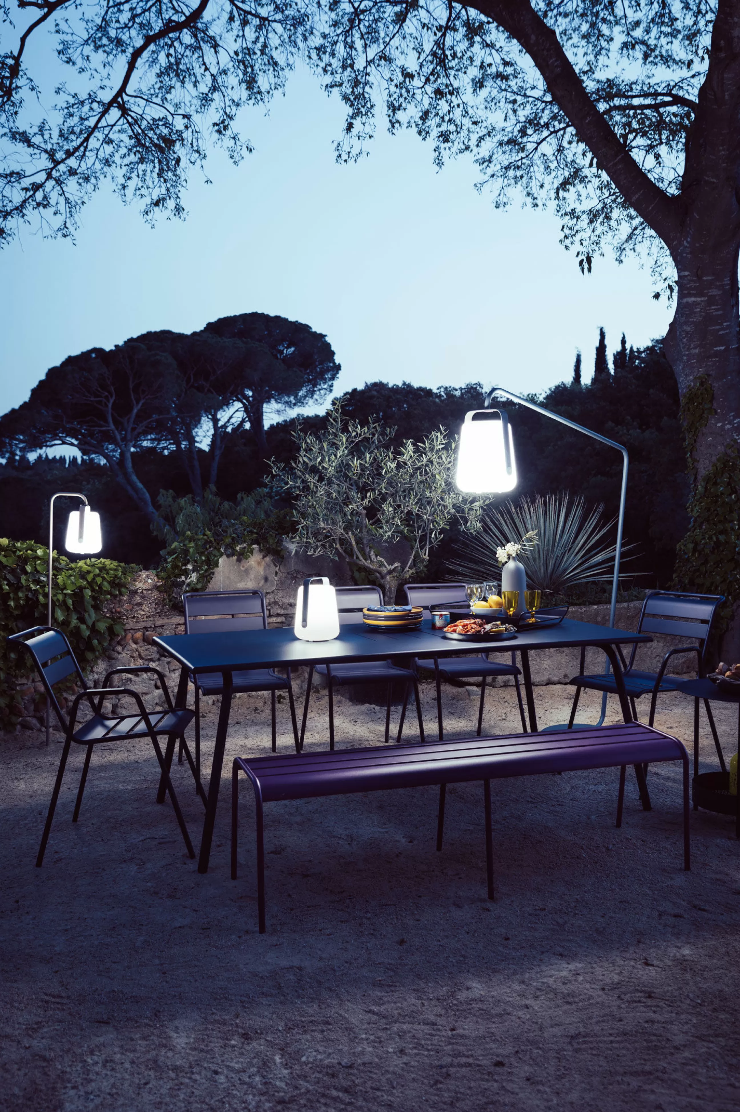 Bancs>Fermob Banc Monceau Xl Metal Vert / L 160 Cm - 3 A 4 Places - Cactus