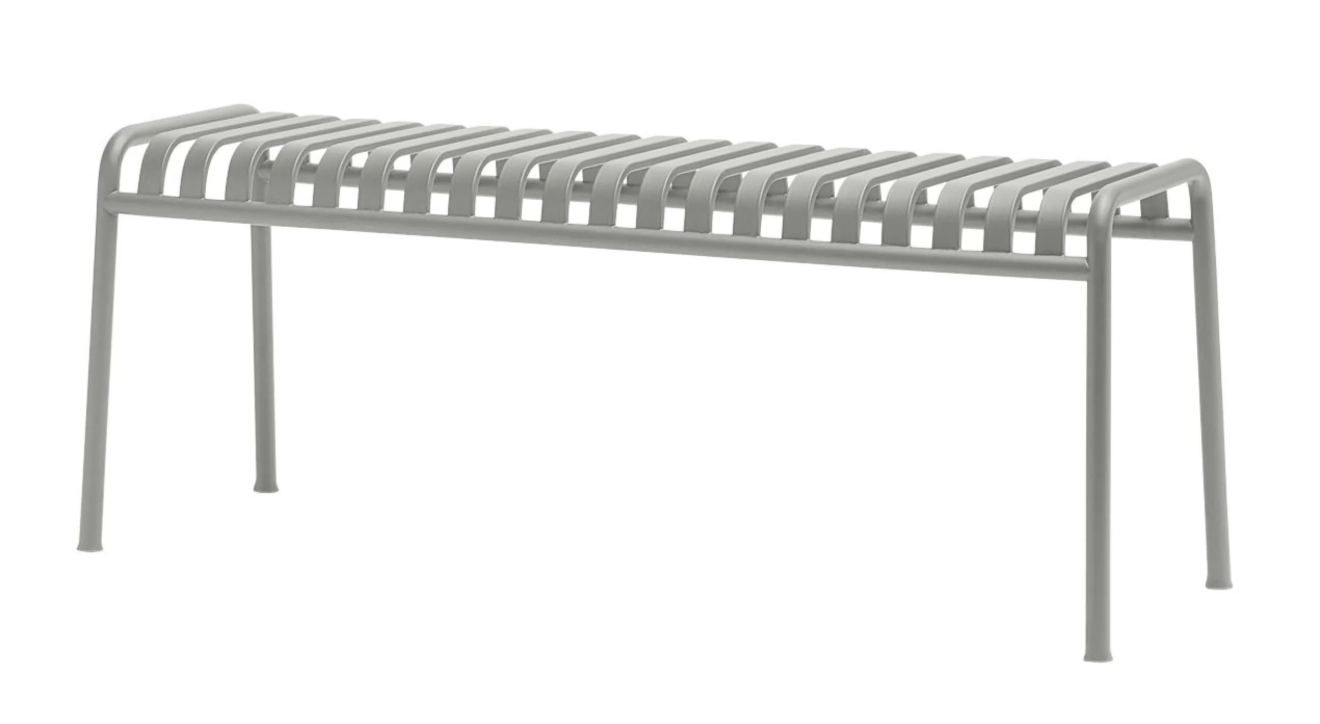 Bancs>Hay Banc Palissade Metal Gris / L 120 Cm - R & E Bouroullec - Gris Clair