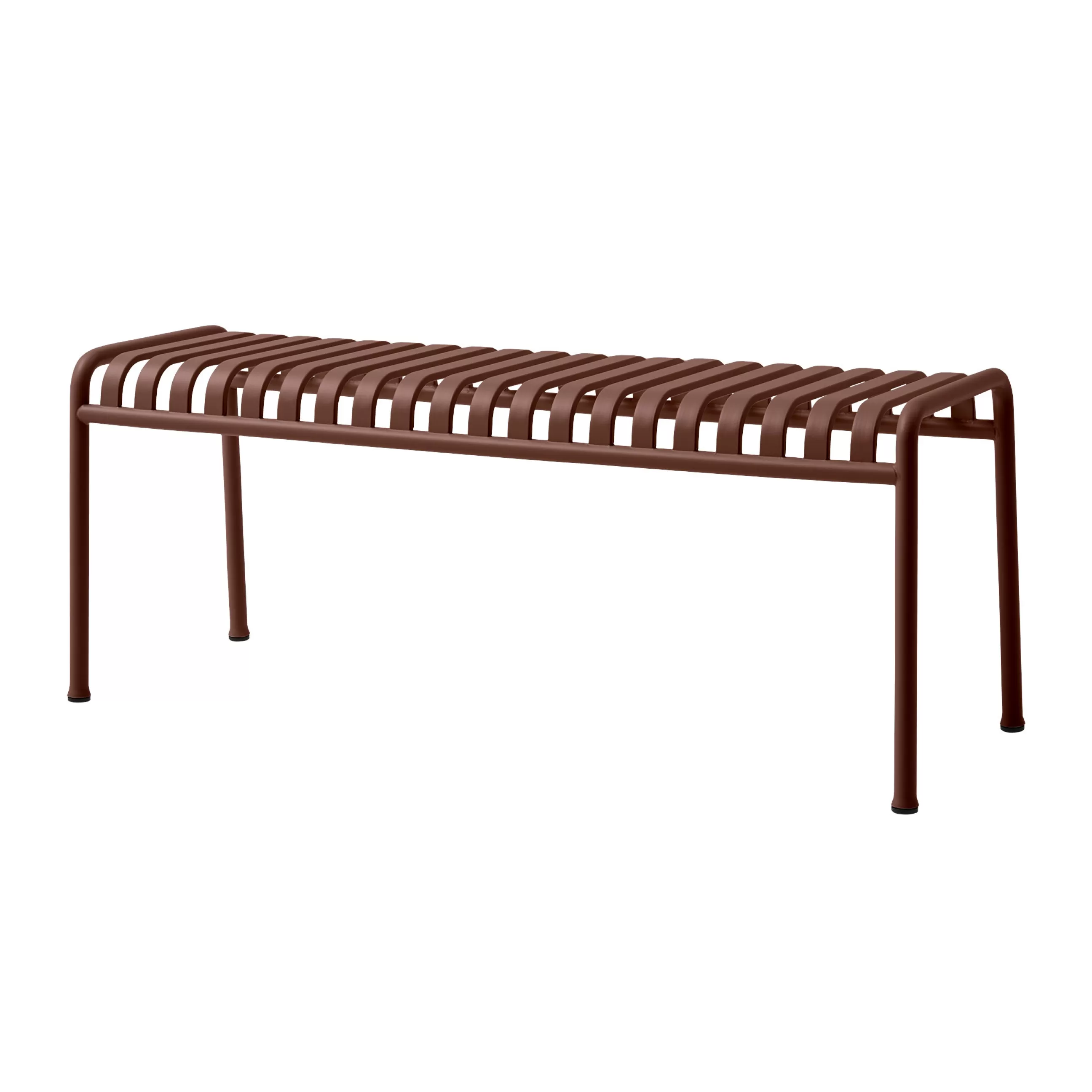 Bancs De Jardin>Hay Banc Palissade Metal Rouge / L 120 Cm - R & E Bouroullec - Rouge Oxyde