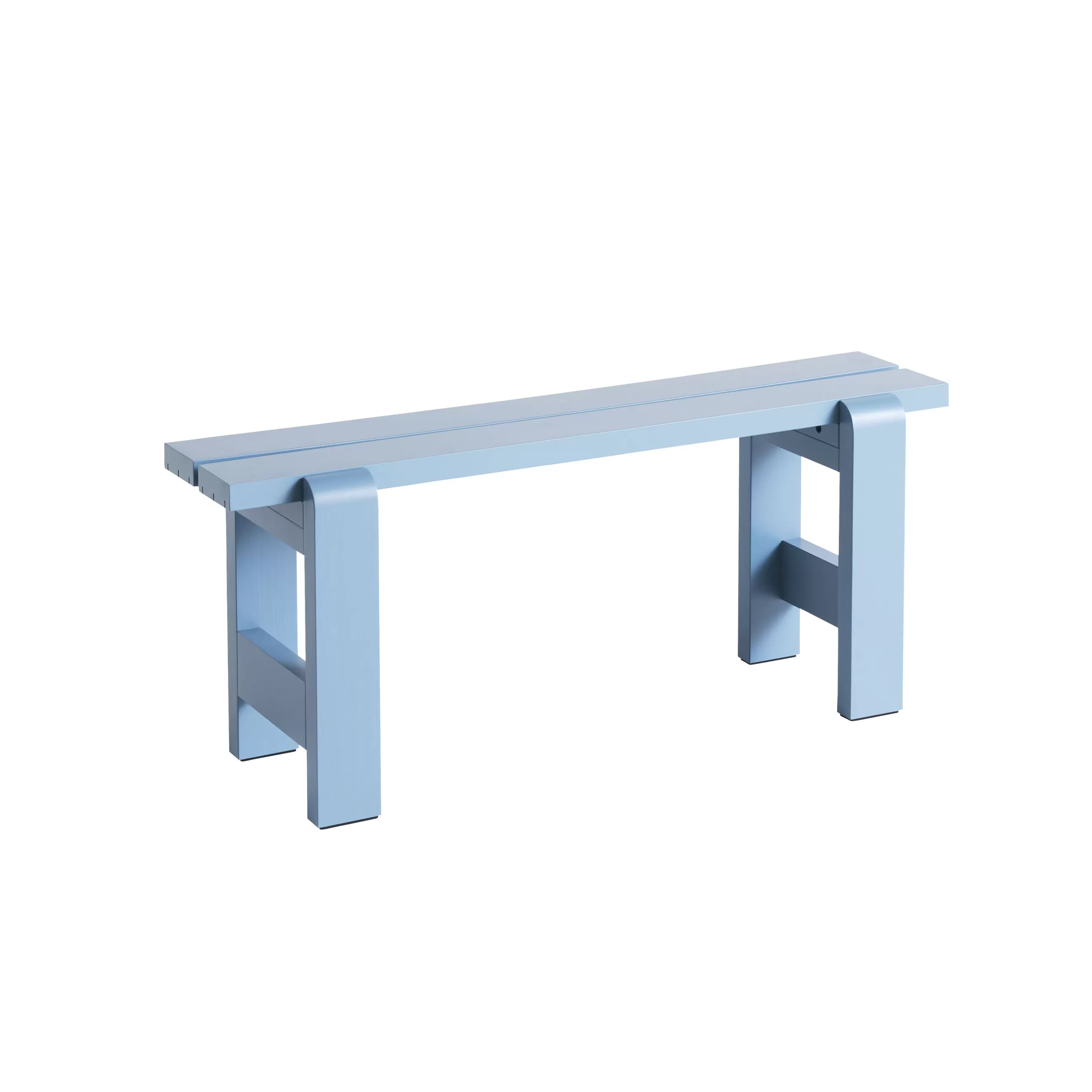 Bancs De Jardin>Hay Banc Weekday Bois Bleu / L 111 Cm - Bleu Azur