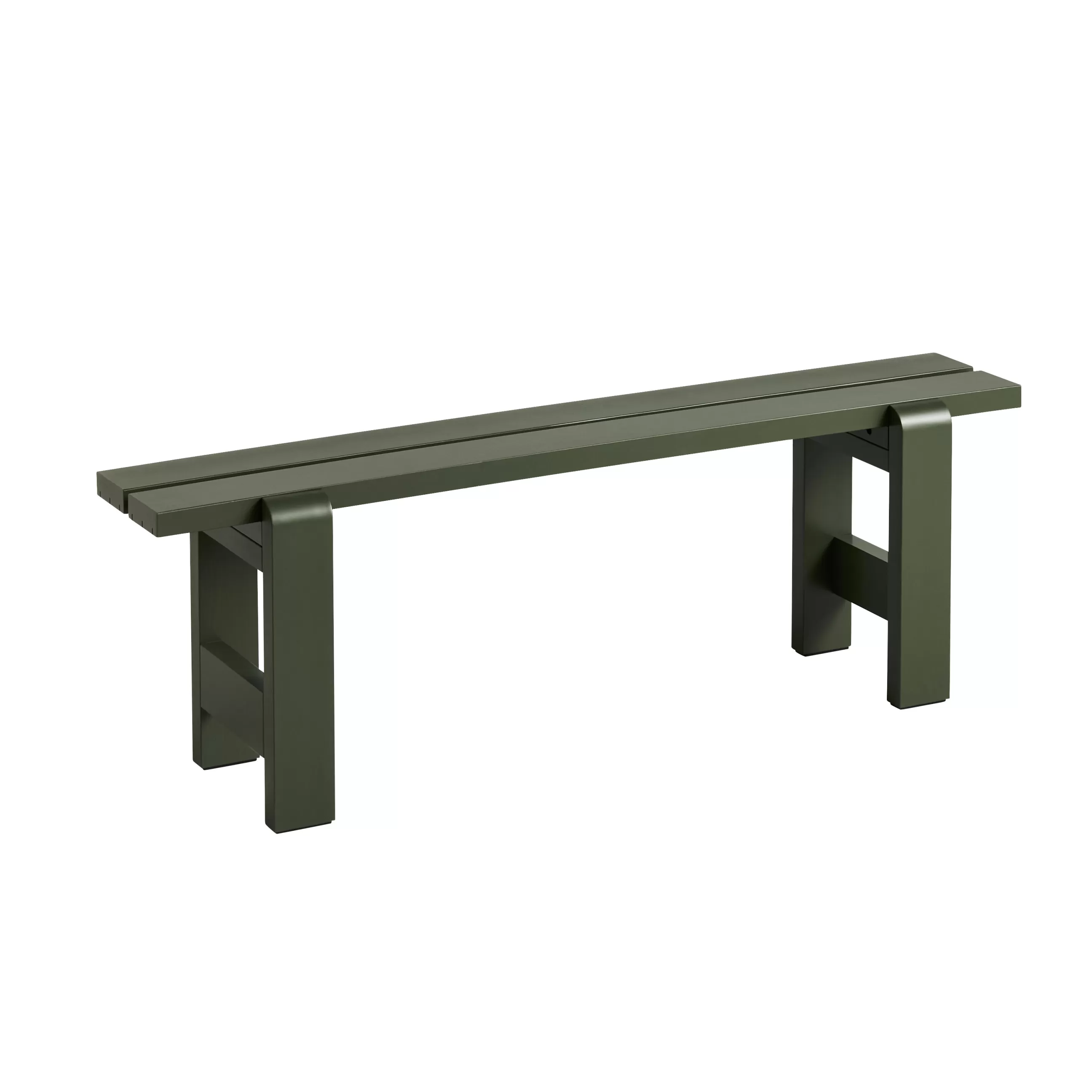 Bancs De Jardin>Hay Banc Weekday Bois Vert / L 140 Cm - Vert Olive