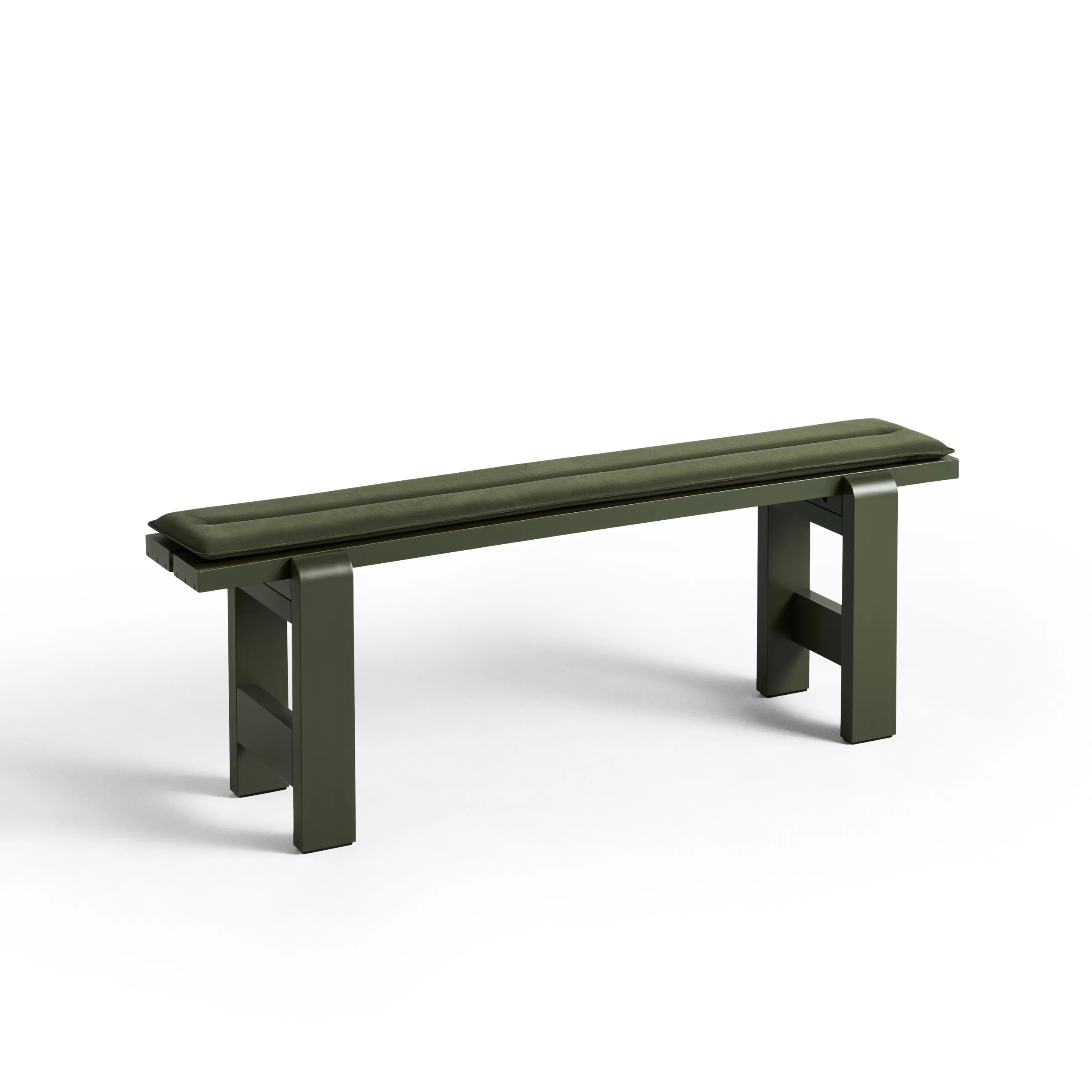 Bancs De Jardin>Hay Banc Weekday Bois Vert / L 140 Cm - Vert Olive