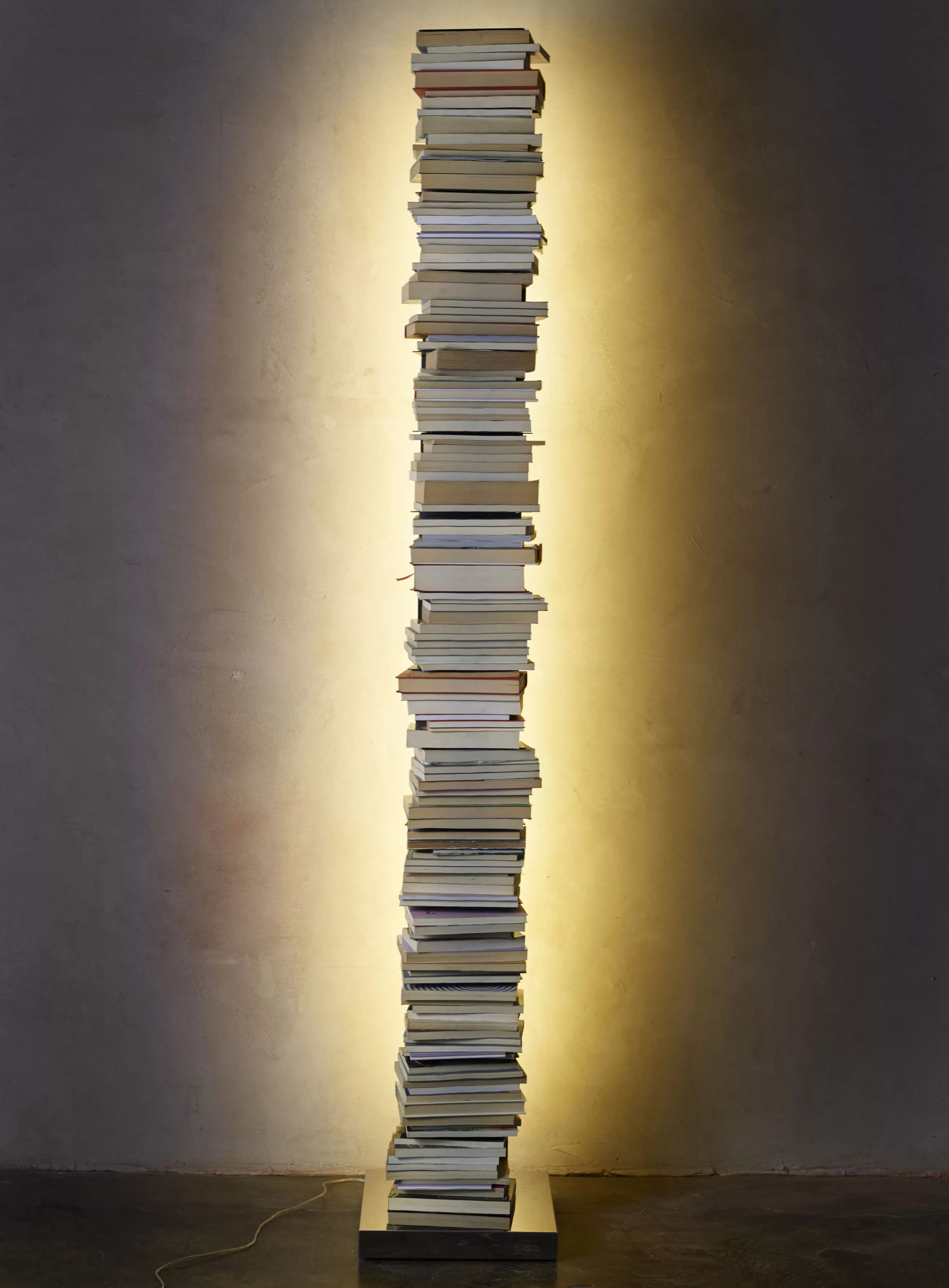 Mobilier Lumineux>Opinion Ciatti Bibliotheque Lumineuse Ptolomeo Luce Metal/ Led - H 160 Cm - Blanc