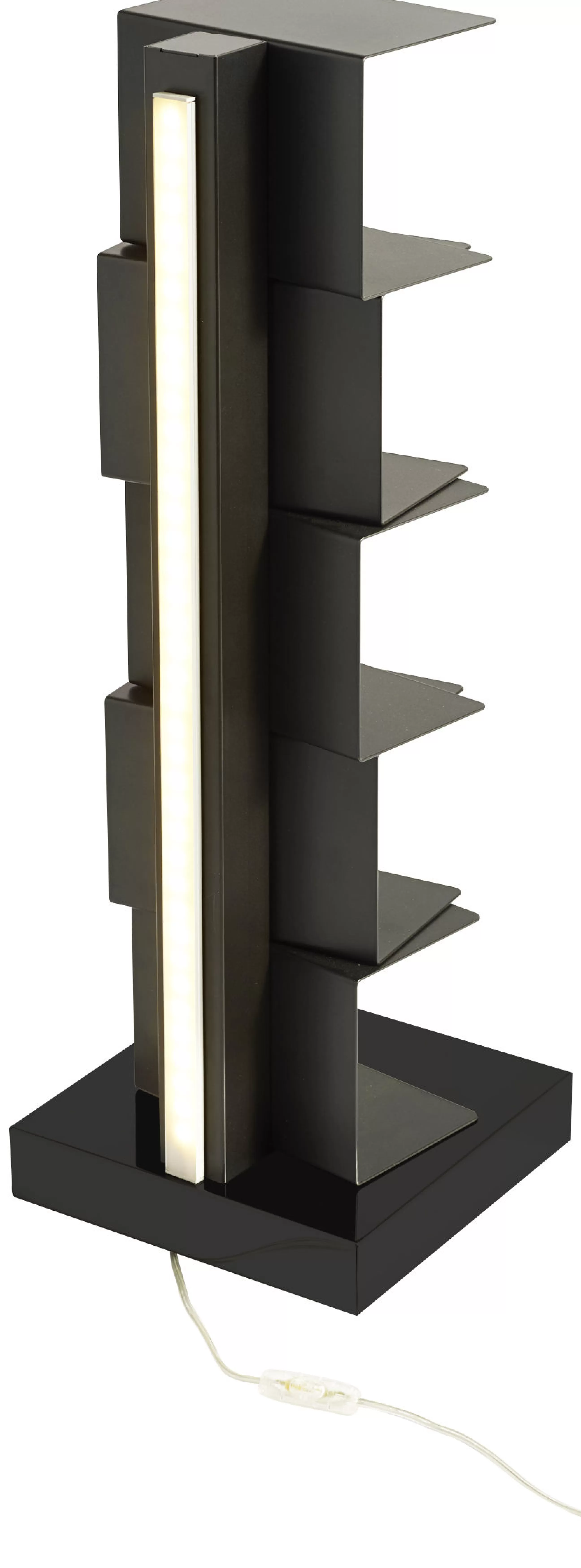 Mobilier Lumineux>Opinion Ciatti Bibliotheque Lumineuse Ptolomeo Luce Metal/ Led - H 72 Cm - Noir