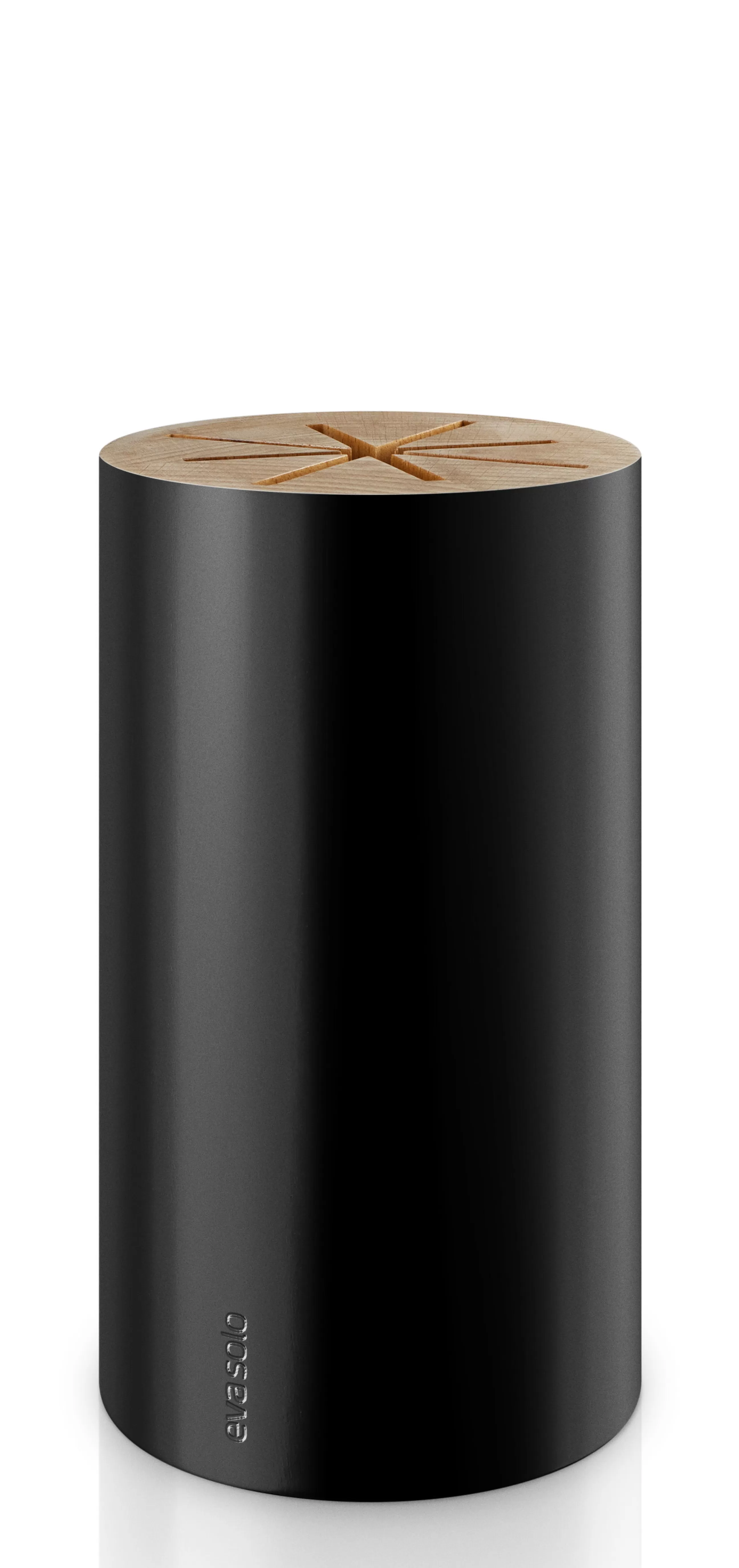 Couteaux Et Planches À Découper>Eva Solo Bloc A Couteaux Nordic Kitchen Bois Noir / Pour 8 Couteaux - Hetre Naturel - Noir
