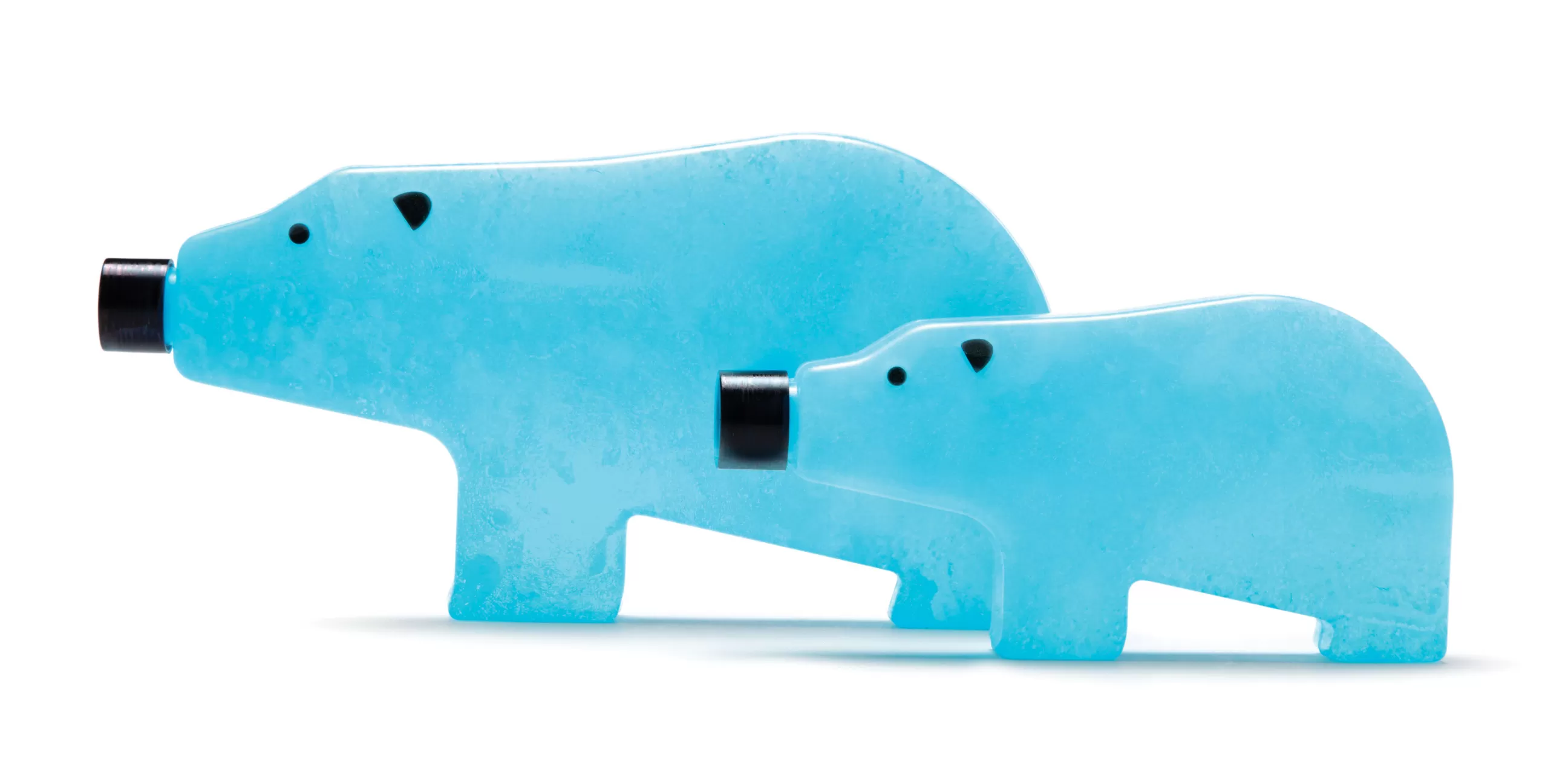 Accessoires Cuisine>Pa Design Bloc Refrigerant Blue Bear Plastique / Small -  L 13 Cm - Bleu