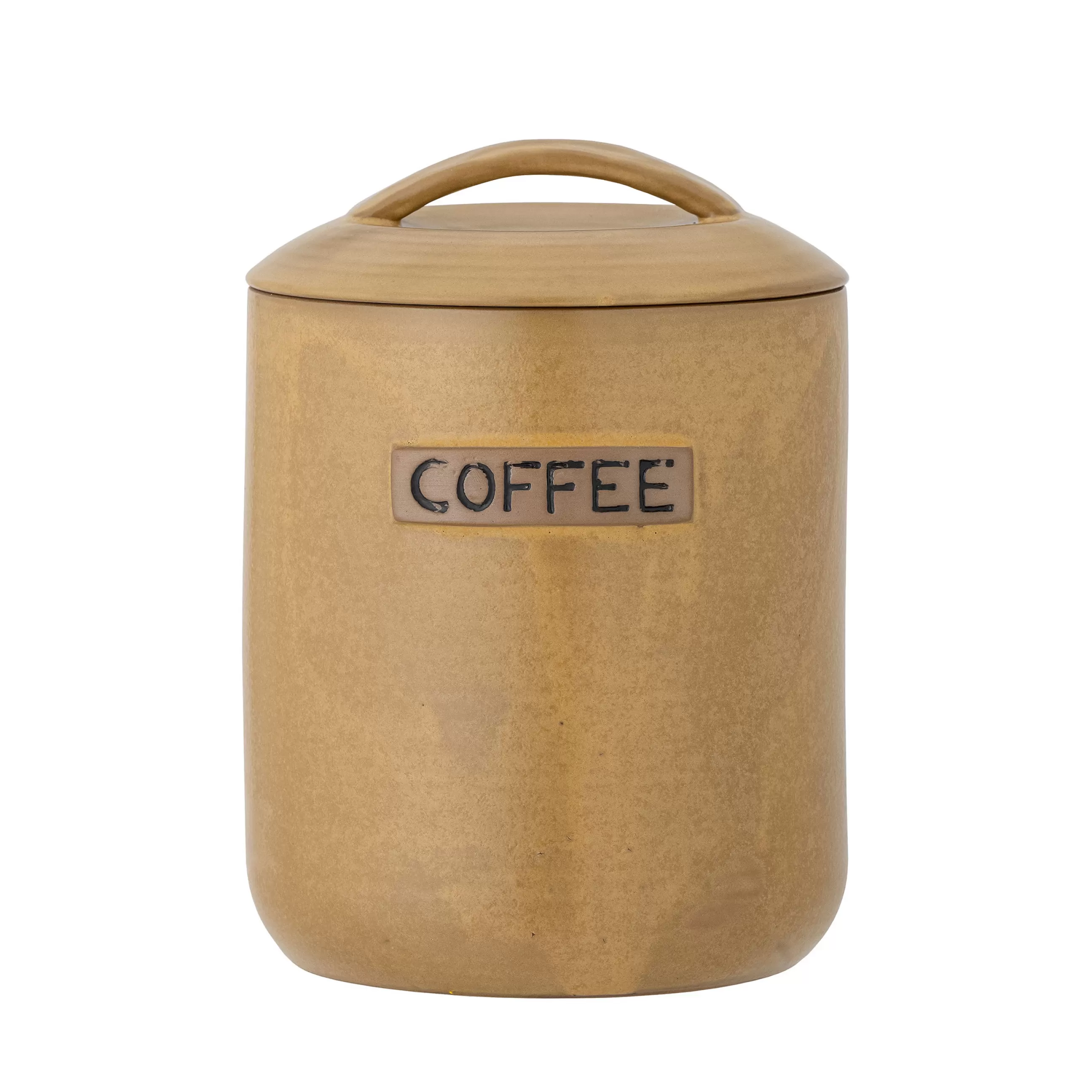 Boîtes Et Conservation>Bloomingville Bocal Hermetique Aeris Coffee Ceramique / 1,95 L - Marron