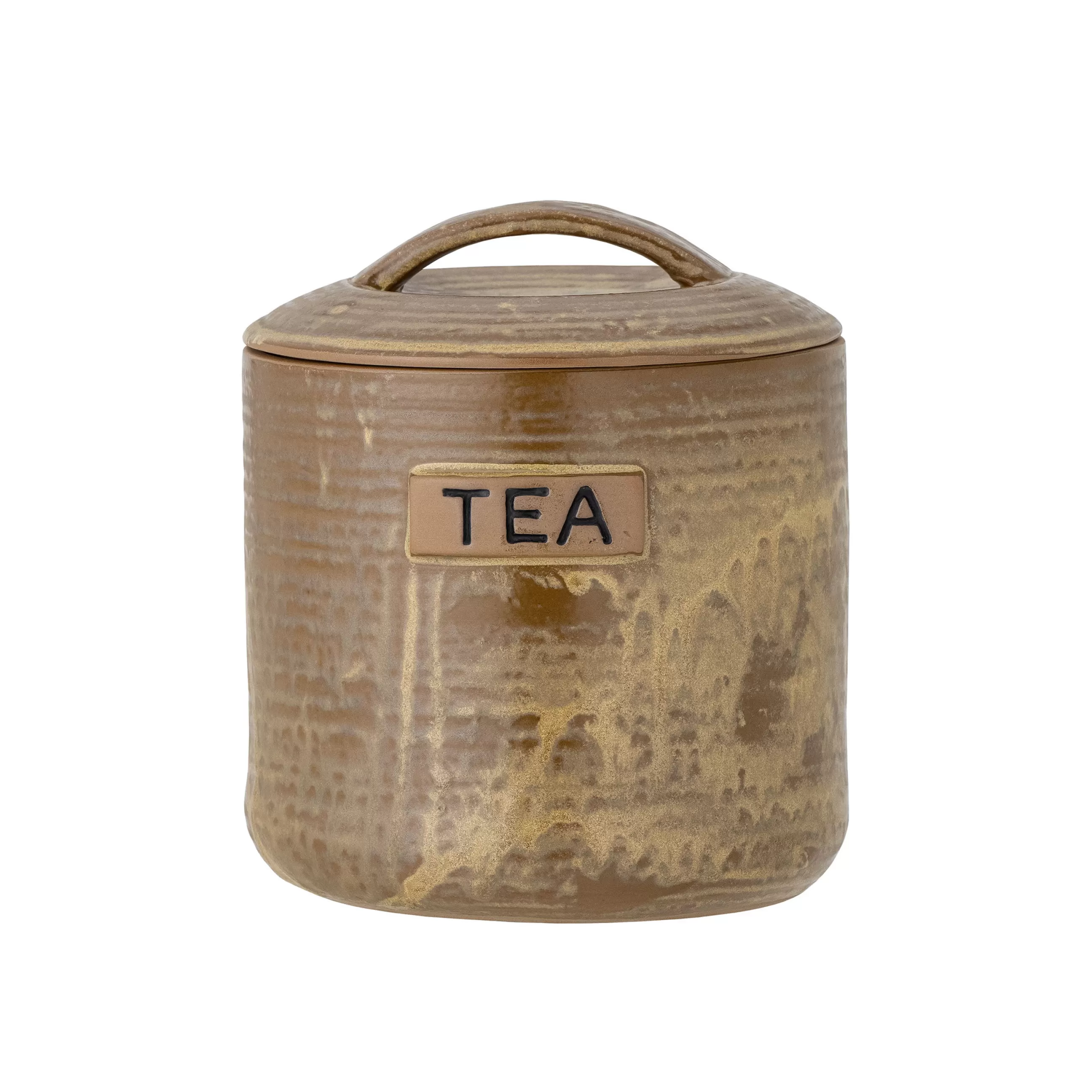 Boîtes Et Conservation>Bloomingville Bocal Hermetique Aeris Tea Ceramique / 75 Cl - Marron