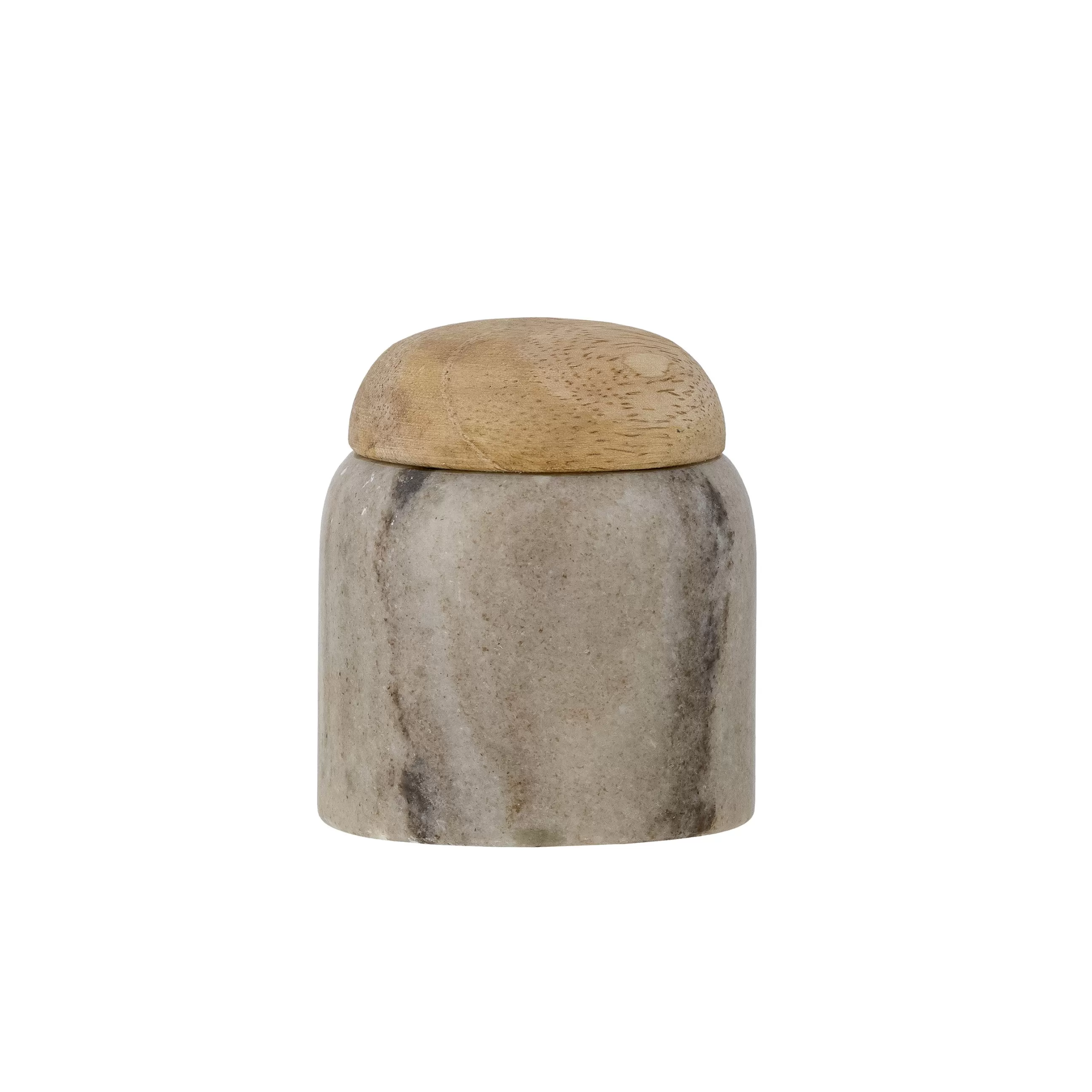 Boîtes Et Conservation>Bloomingville Bocal Payana Pierre / Marbre - O 6 X H 7 Cm - Beige