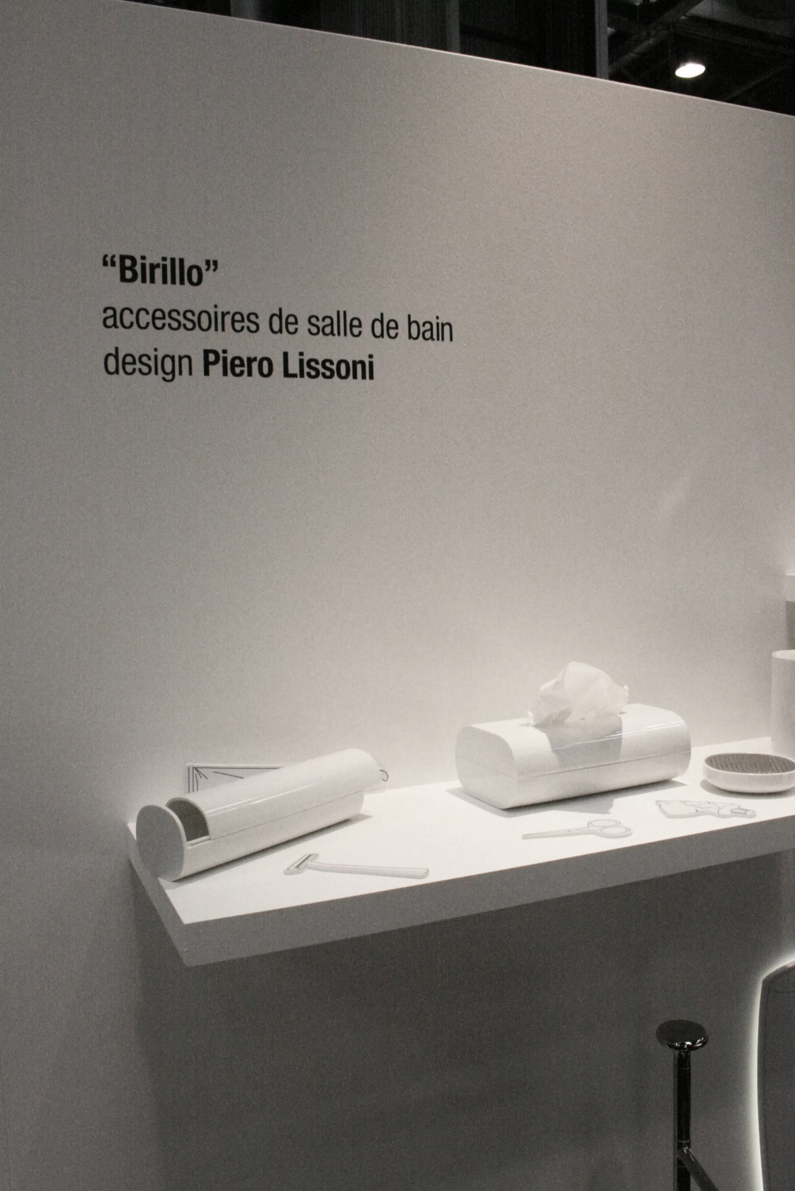 Accessoires Salle De Bains>Alessi Boite A Mouchoirs Birillo Plastique/ 24 X 13 Cm - Blanc